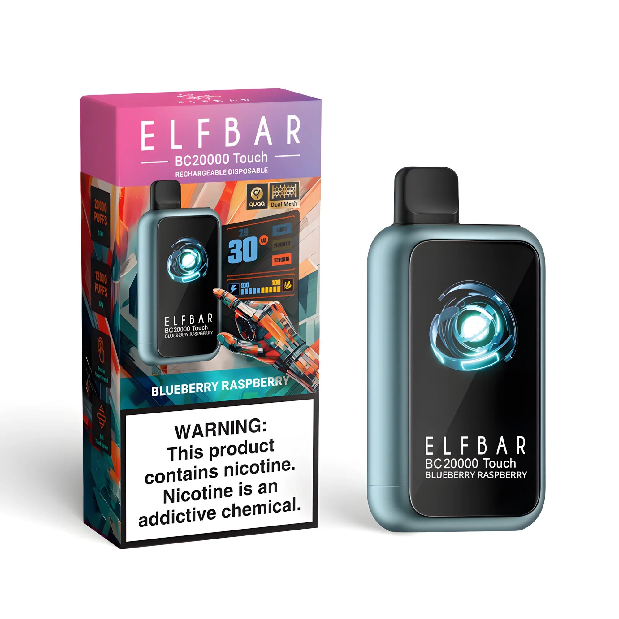 "ELF BAR BC20000 Touch eldobható vape kollekció – termékfotó