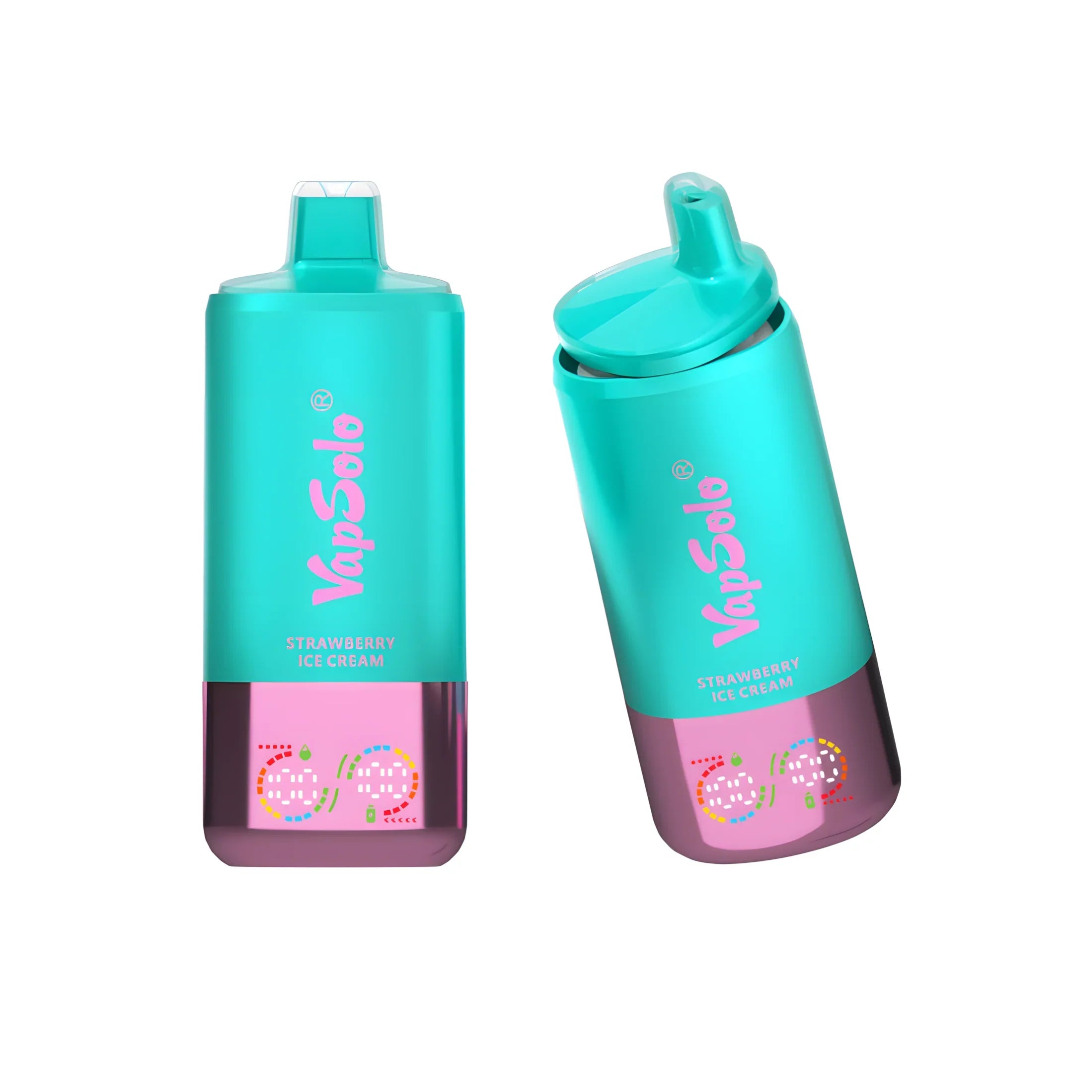 Vapsolo Triple Pro 60000 – 3-in-1 disposable vape with 3 flavors, LCD display and Type-C charging (18+)