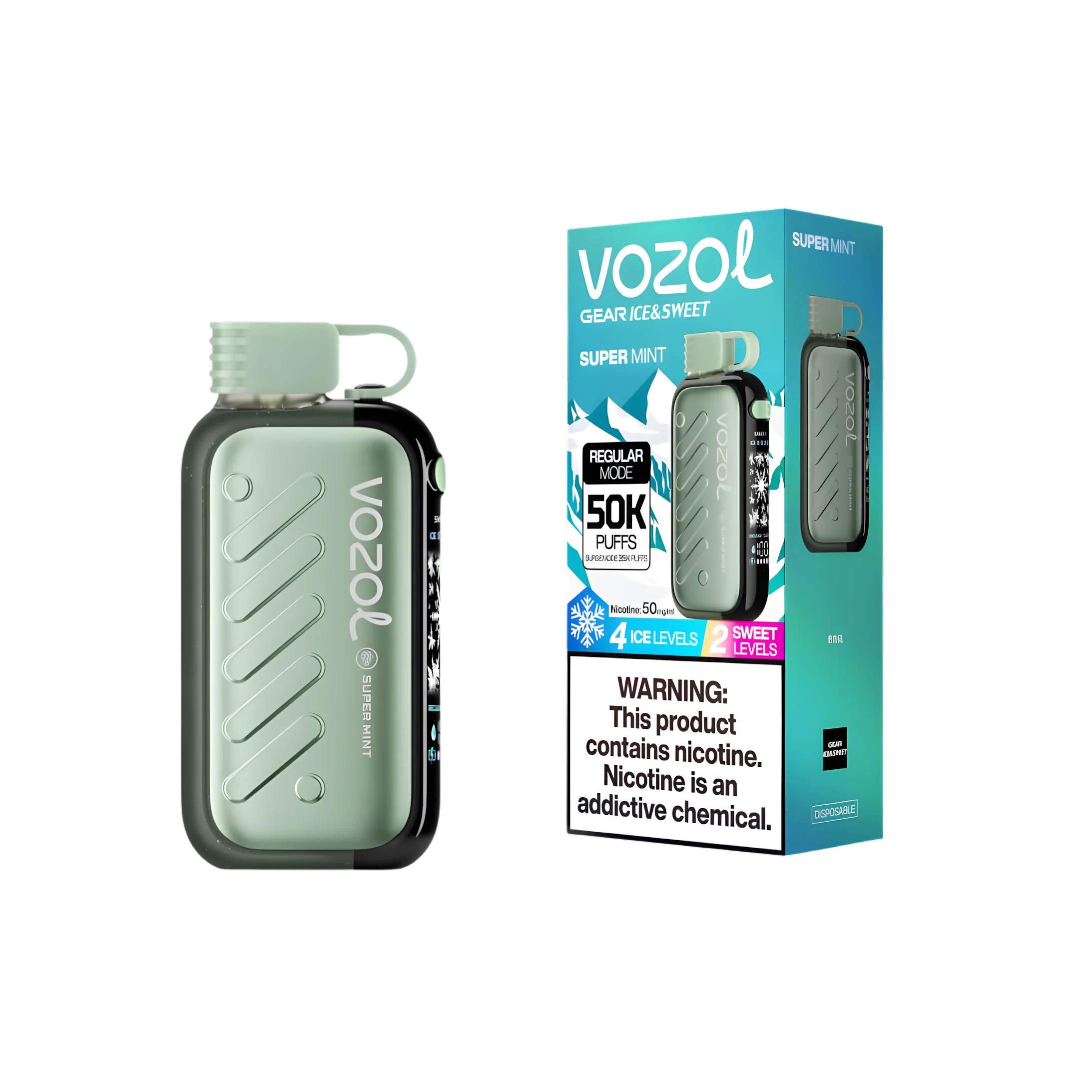 Vozol Gear Ice nad Sweat collection products photo