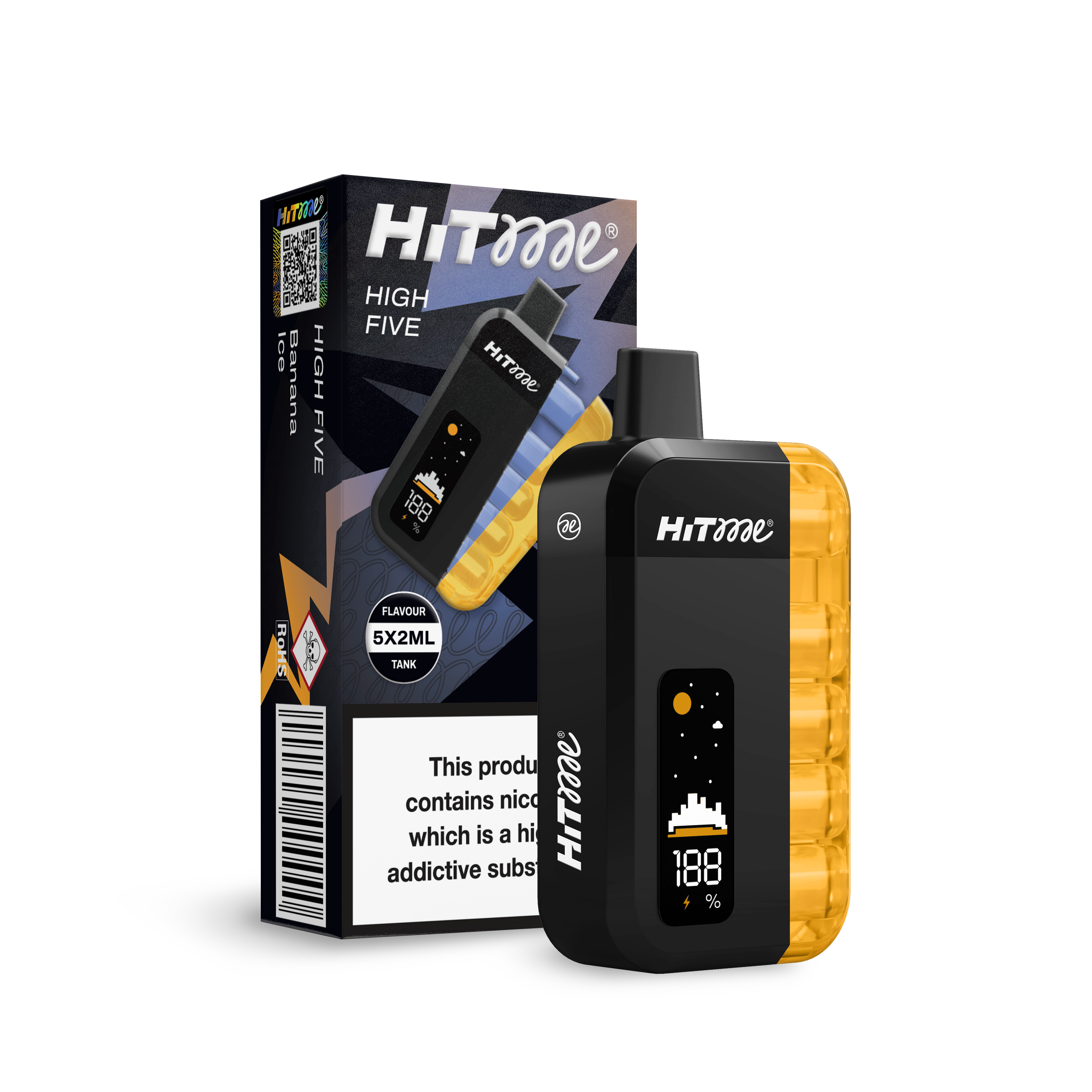 HITME HighFive Capsule Kit | Reusable Vape (18+) Vapeglobalstore.com HITME HighFive Capsule Kit | Reusable Vape (18+) Vapeglobalstore.com