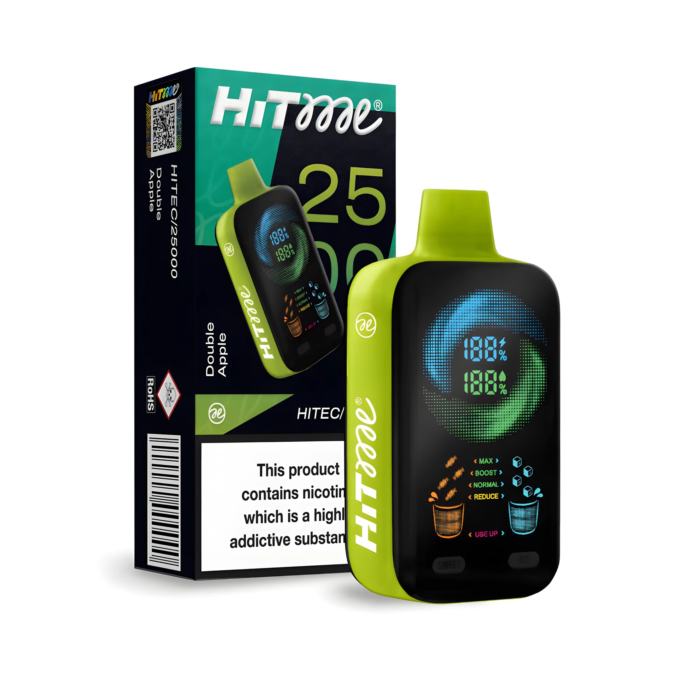 HITME HITEC 25000 Double Apple 5% - product photo