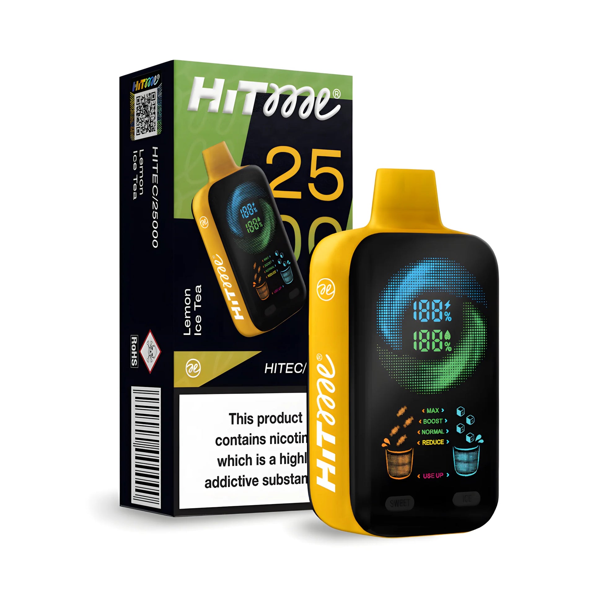 HITME HITEC 25000 Lemon Ice Tea 5% - product photo