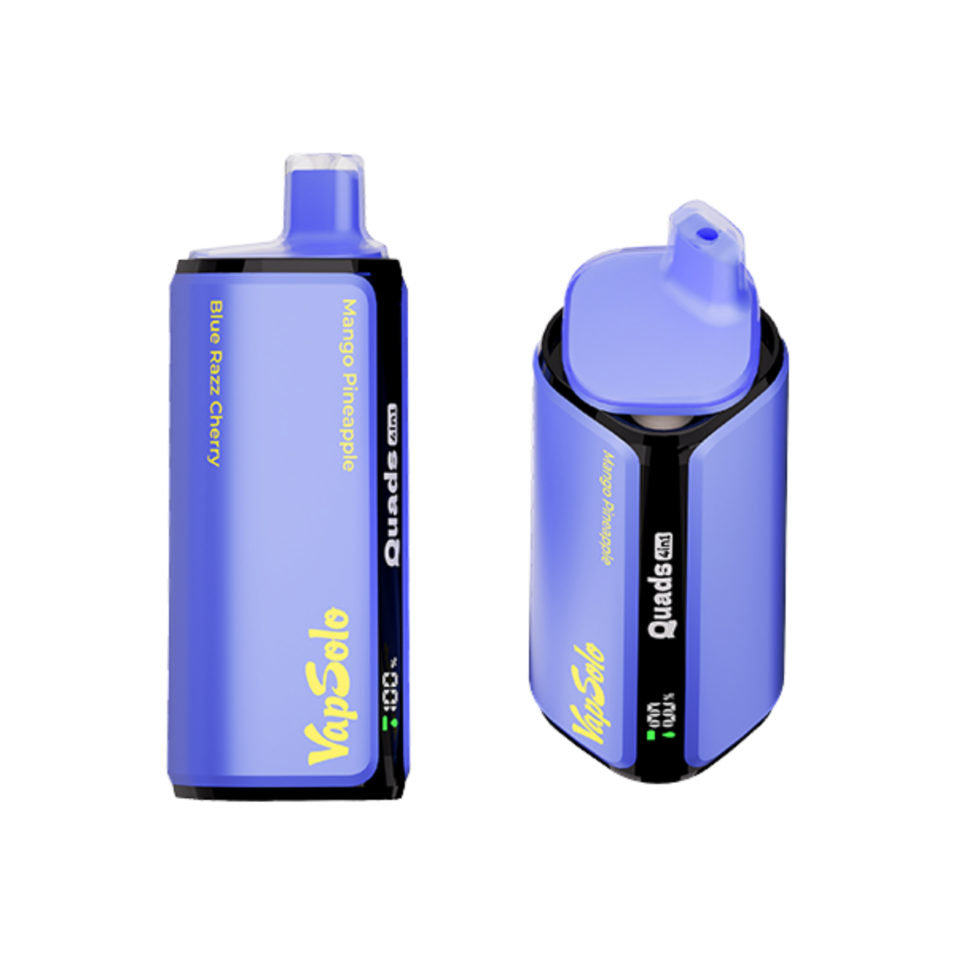 VAPSOLO QUADS 80000 Blue Razz Cherry Mango Pineapple Blackberry Mint Watermelon Cherry 5% – termékfotó