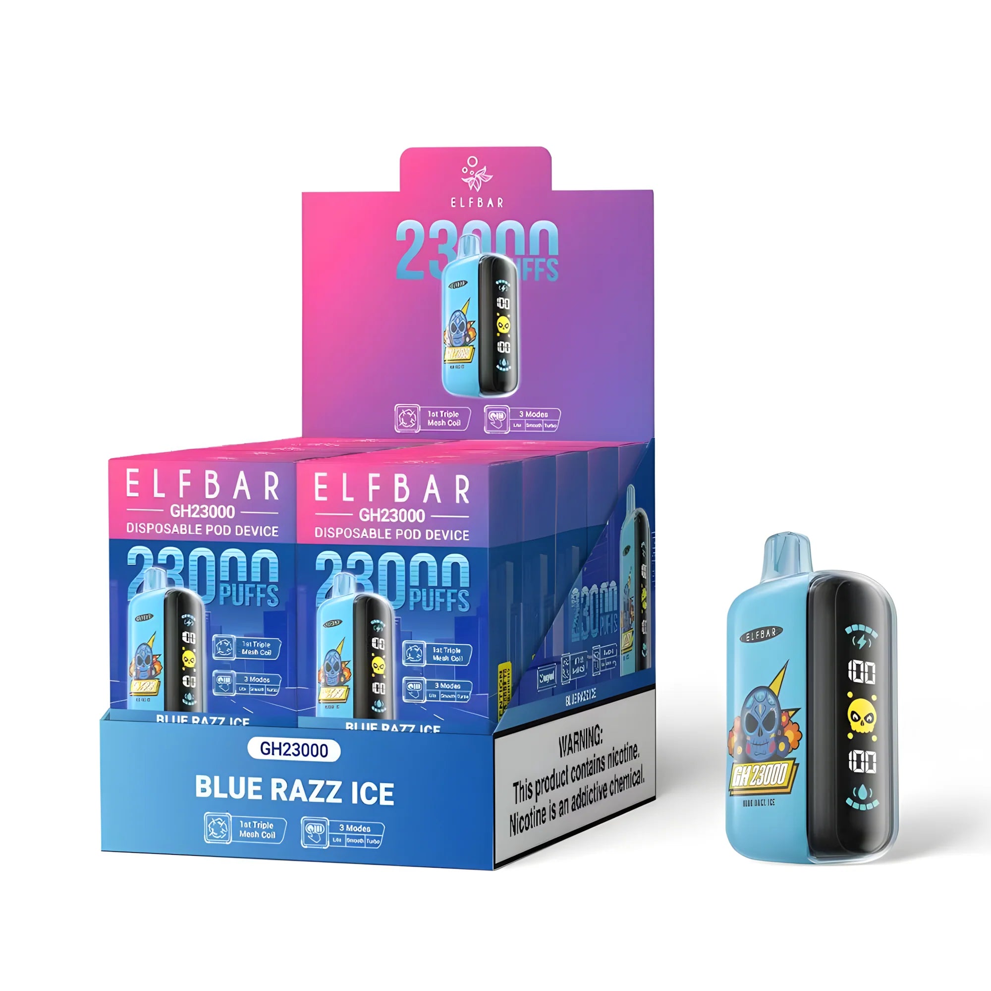 GH23000 Blue Razz Ice 5% - packaging
