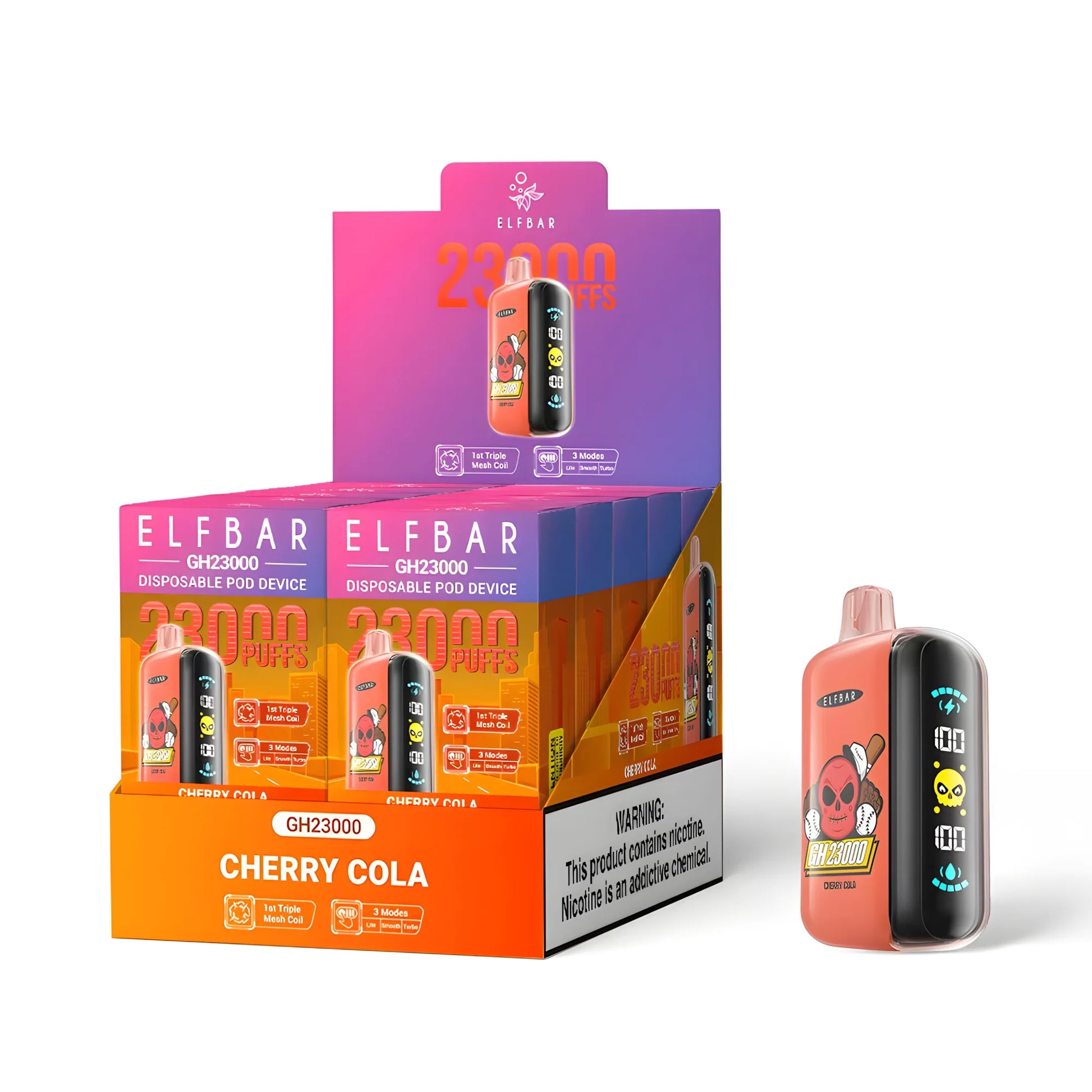 Elf Bar GH23000 Cherry Cola 5% - packaging