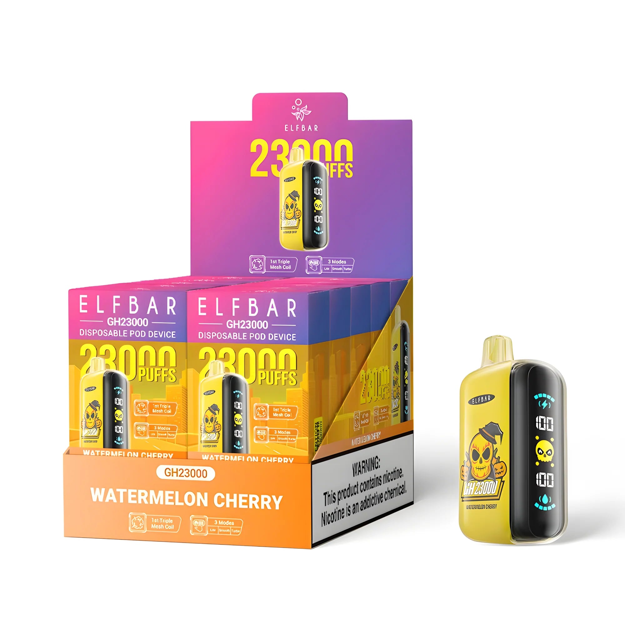 Elf Bar GH23000 Watermelon Cherry 5% - packaging