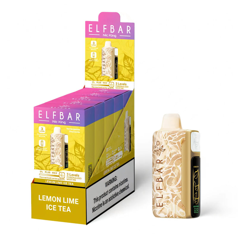 ELF BAR Nicotine King 40000 Lemon Lime Ice Tea - product photo