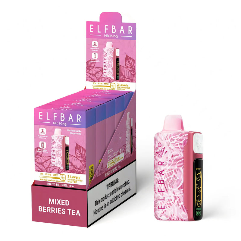 ELF BAR Nicotine King 40000 Mixed Berries Tea - product photo