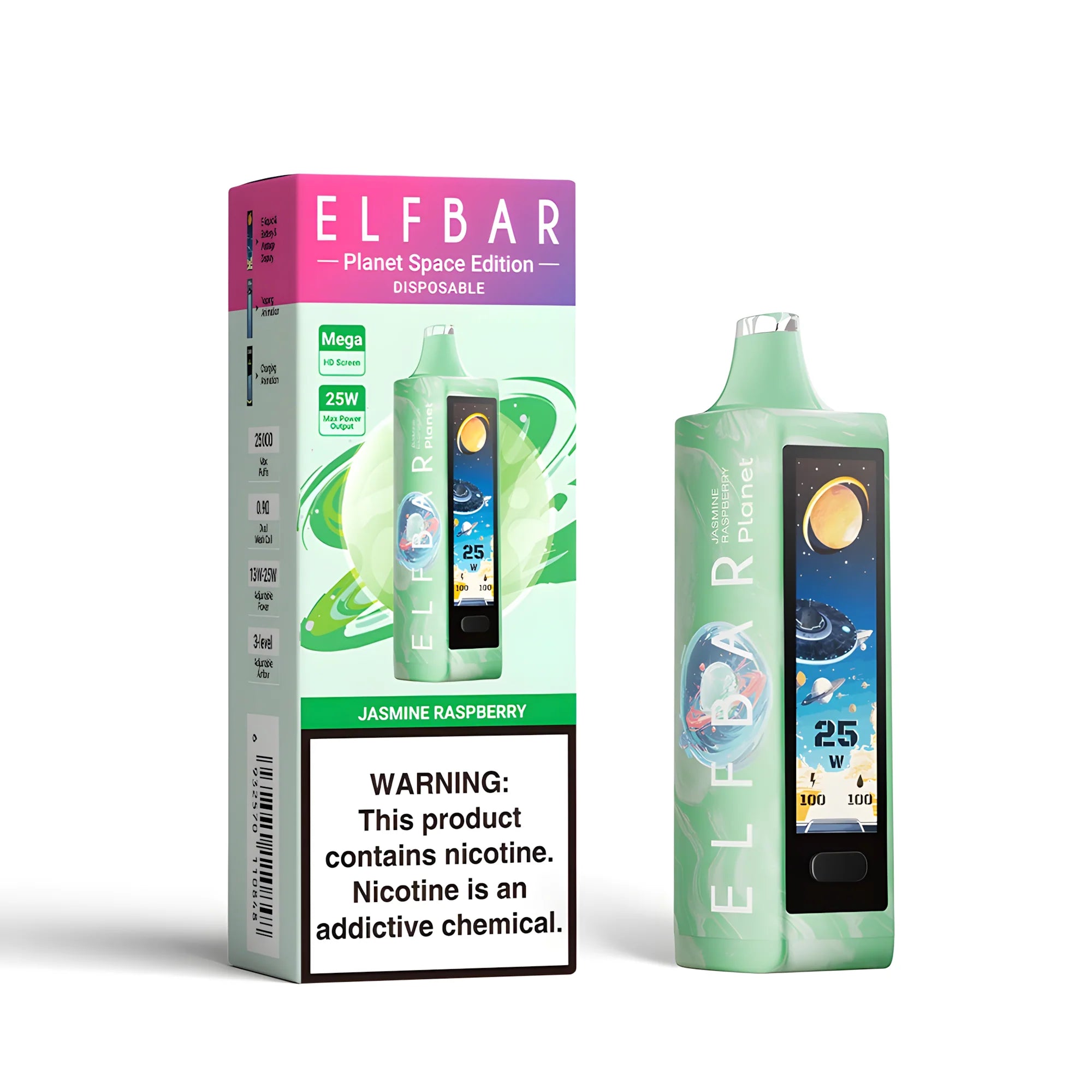 ELF BAR Planet 25000 | HD Display, 1225W Power (18+) Vapeglobalstore.com ELF BAR Planet 25000 | HD Display, 1225W Power (18+) Vapeglobalstore.com