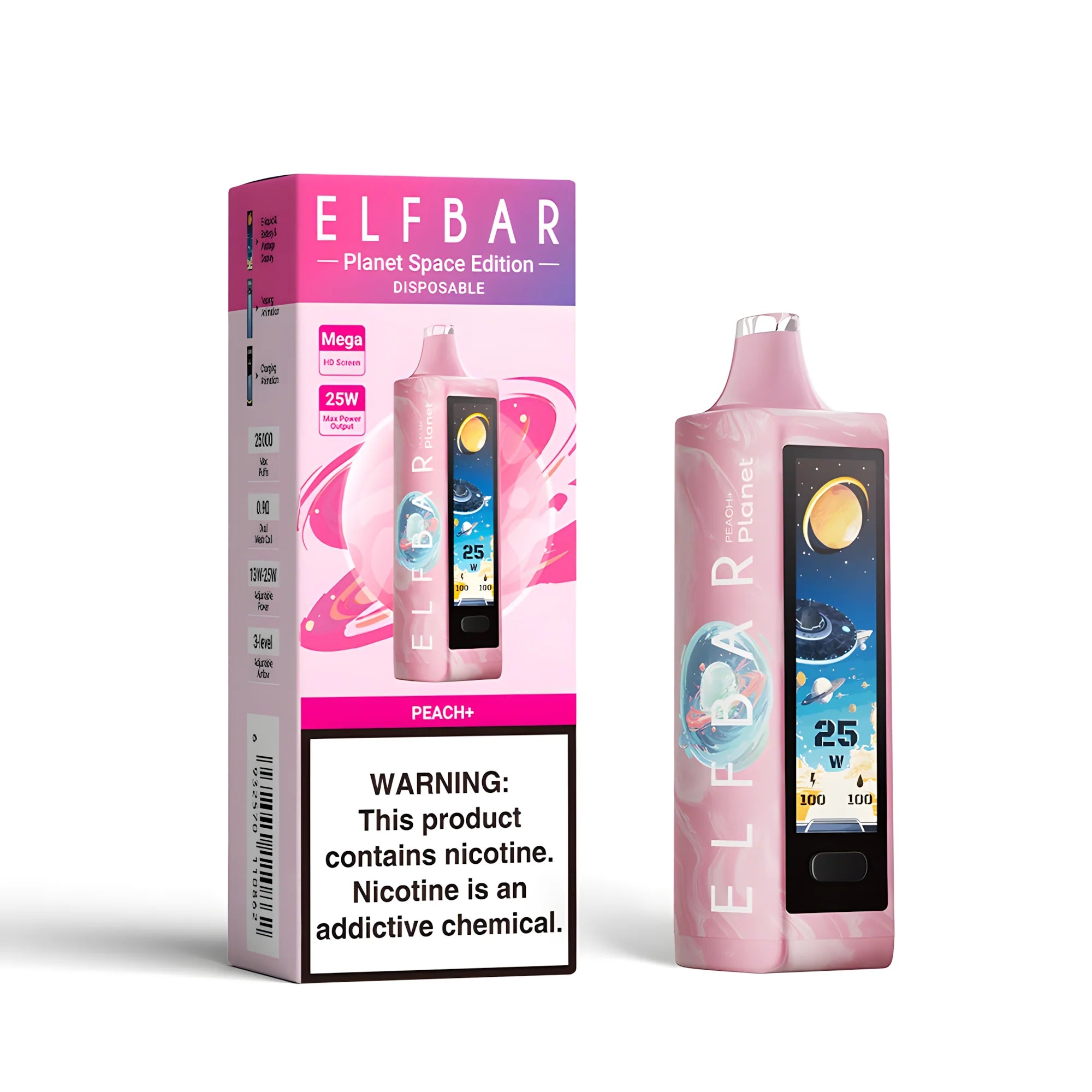 ELF BAR Planet 25000 | HD Display, 1225W Power (18+) Vapeglobalstore.com ELF BAR Planet 25000 | HD Display, 1225W Power (18+) Vapeglobalstore.com