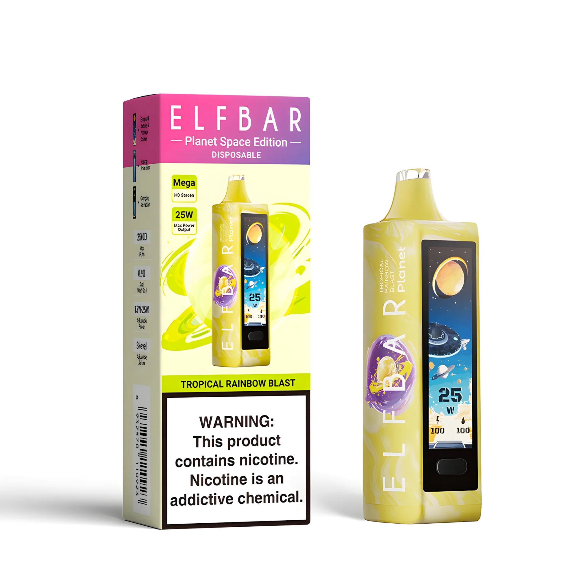 ELF BAR Planet 25000 Tropical Rainbow Blast 5% - product photo