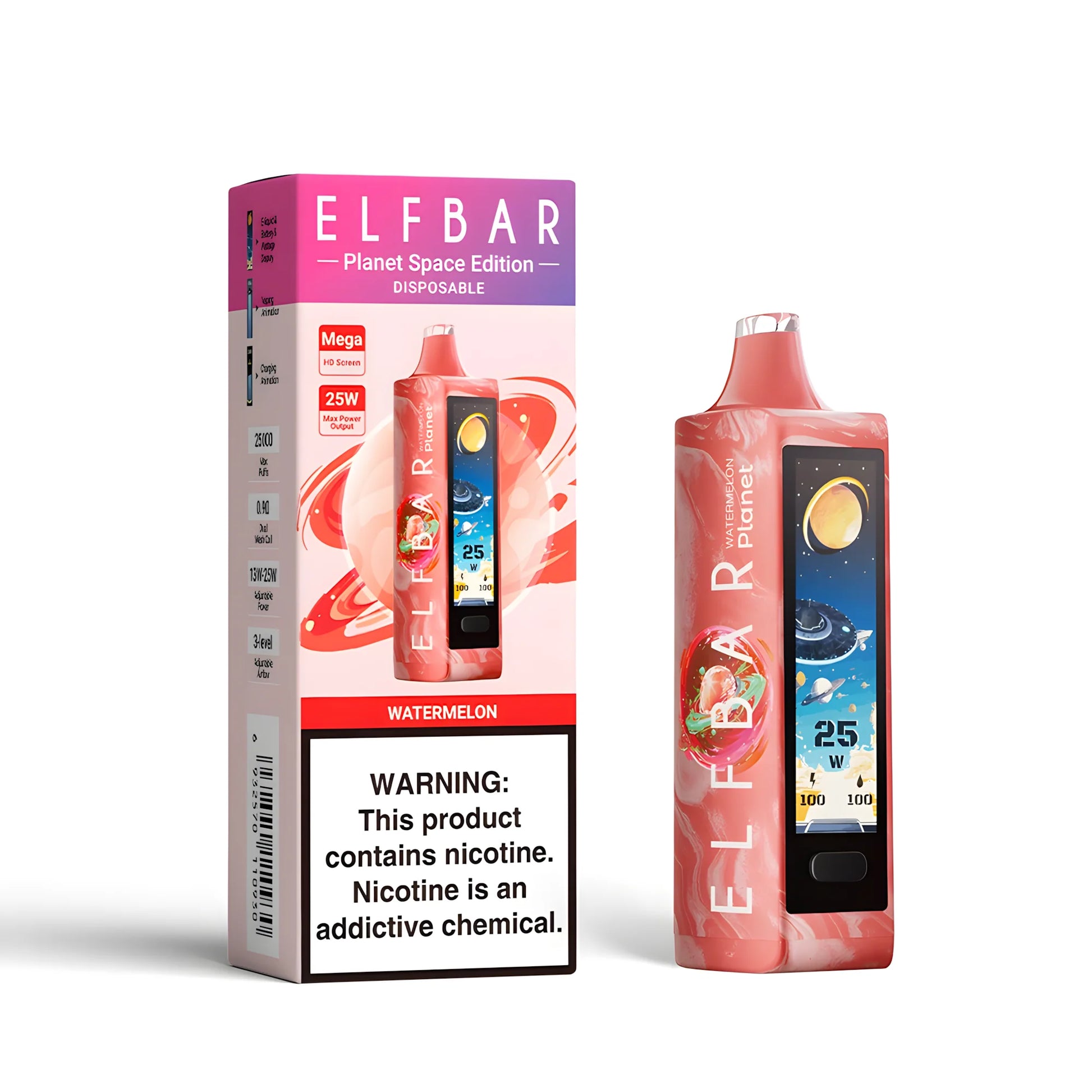 ELF BAR Planet 25000 Watermelon 5% - product photo