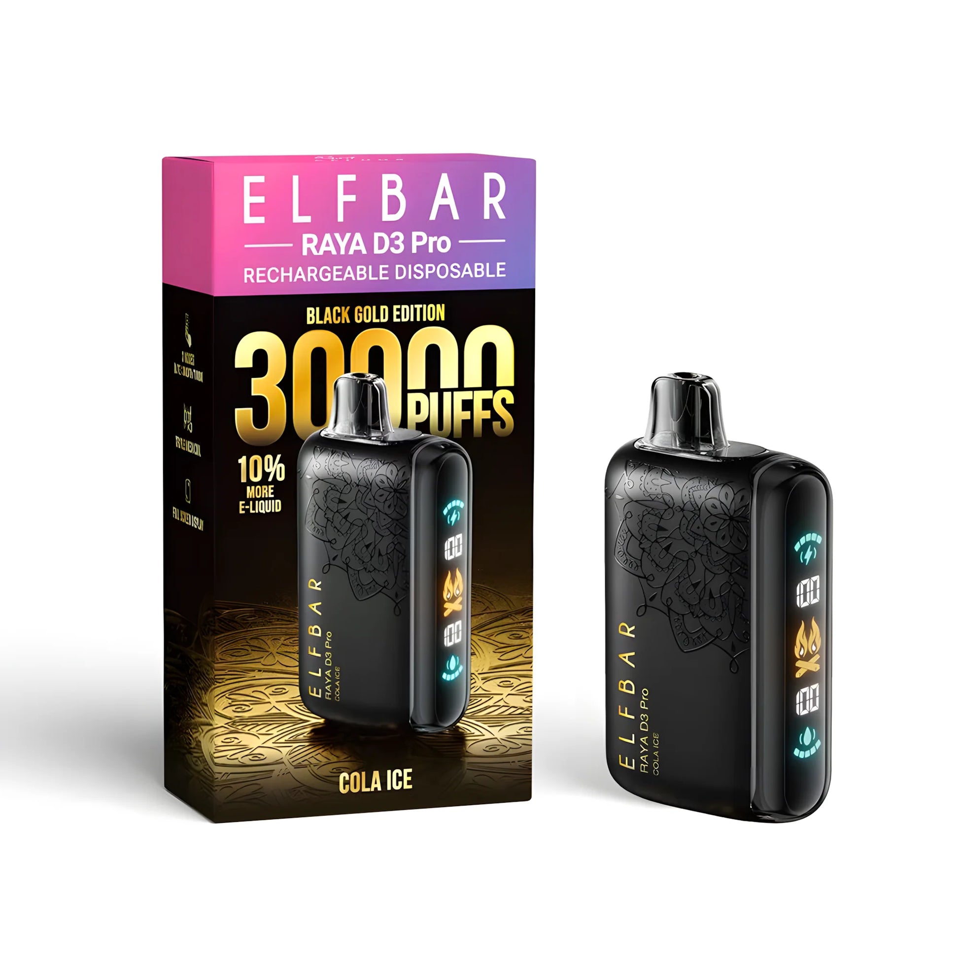 ELF BAR RAYA D3 PRO 30000 Cola Ice 5% - product photo