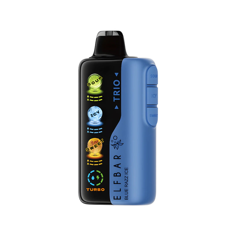 ELF BAR Trio 40000 Blue Razz Ice 5% nicotine - vape device