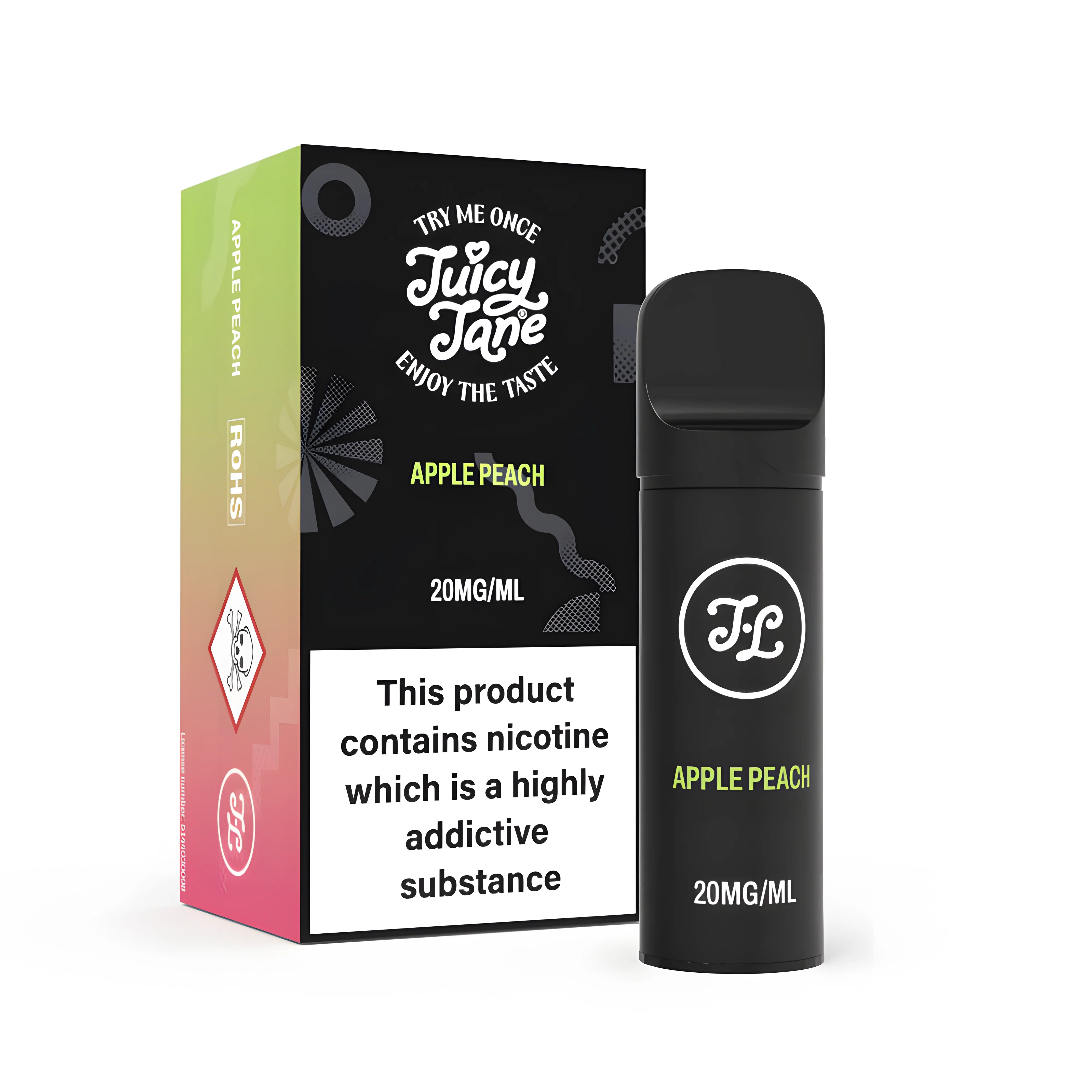 Juicy Jane Pod Apple Peach 2% - product photo