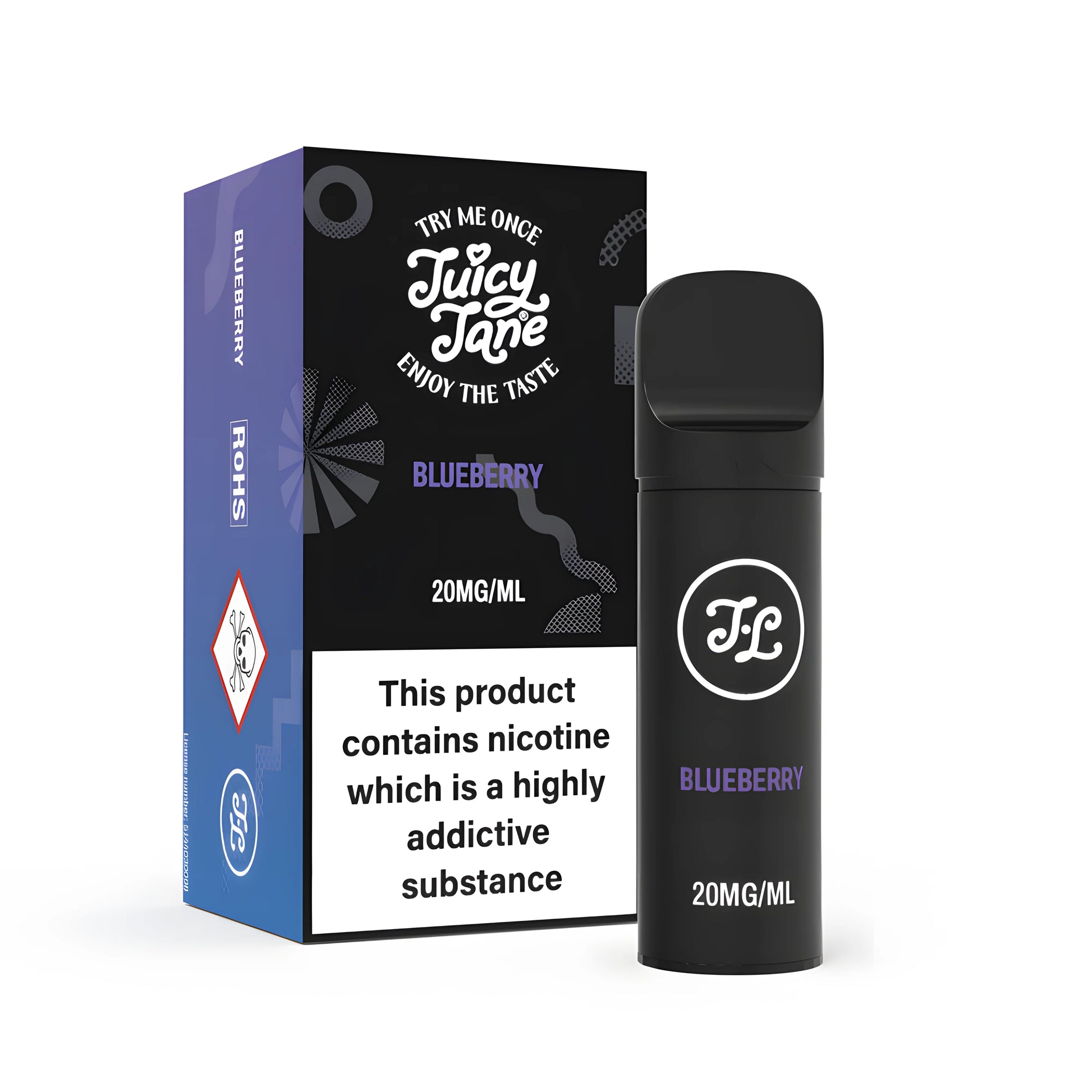 Juicy Jane Pod Blueberry 2% - product photo