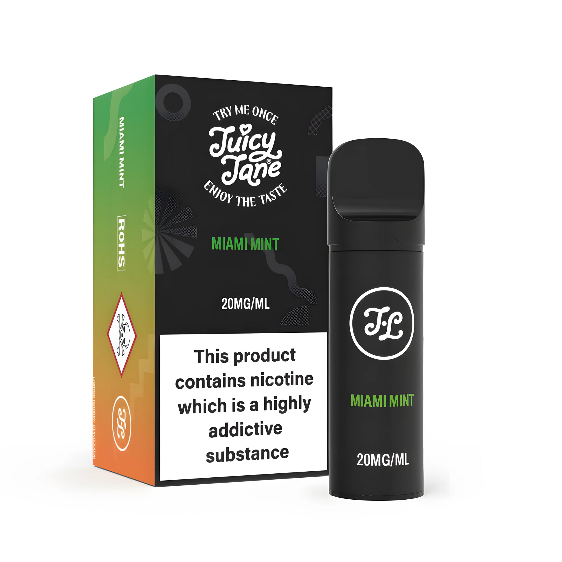 Juicy Jane Pod Miami Mint 2% - product photo