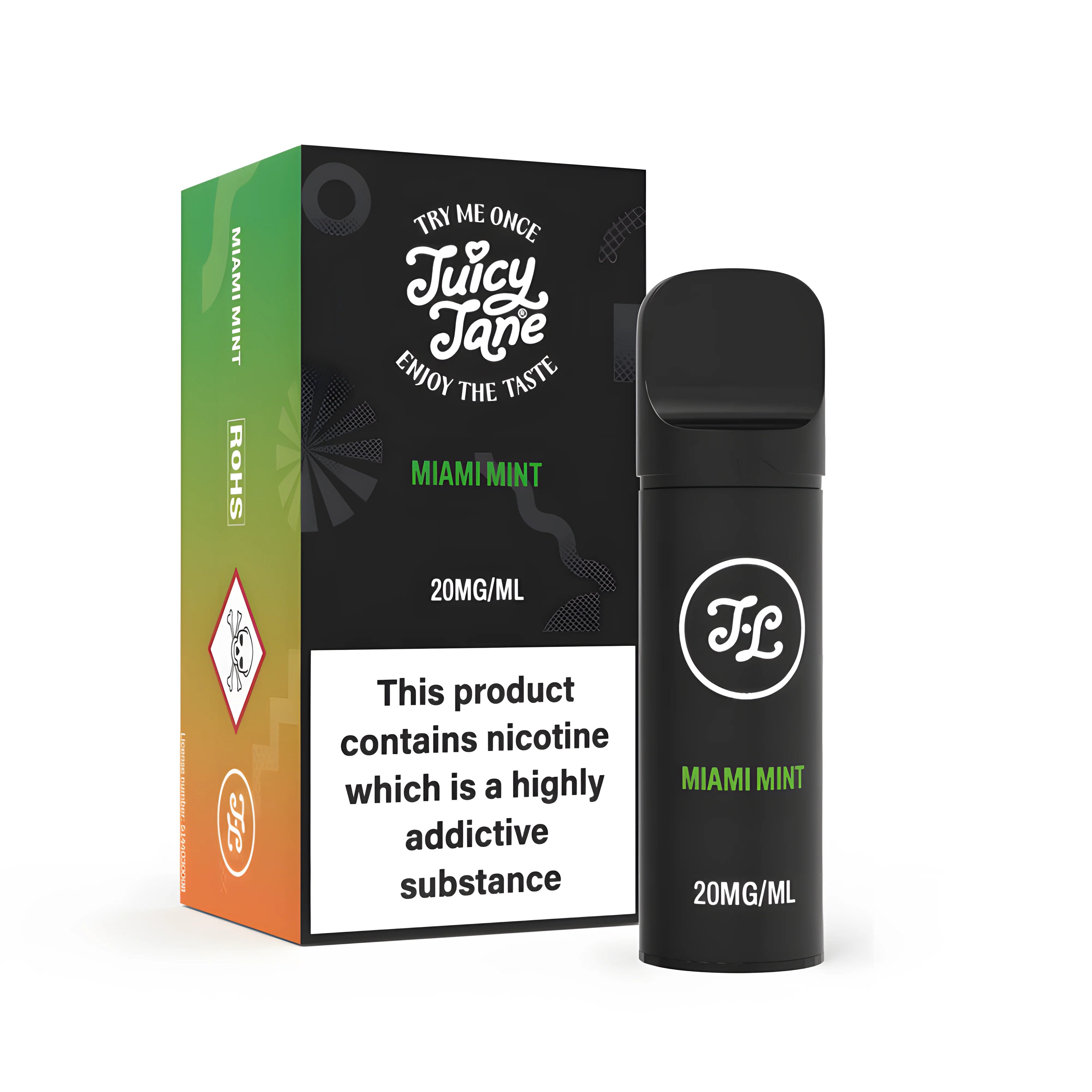 Juicy Jane Pod Miami Mint 2% - product photo