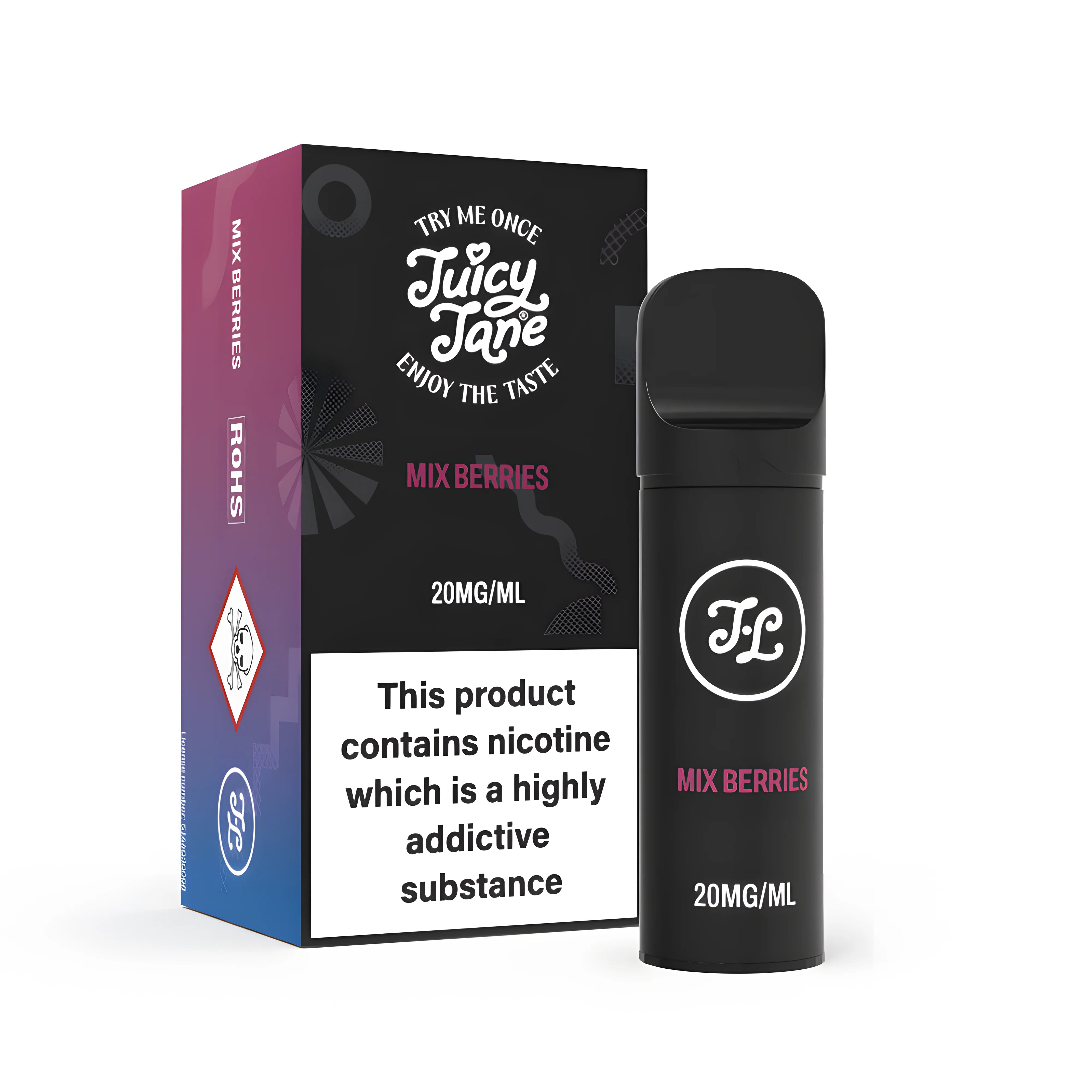 Juicy Jane Pod Mix Berries 2% - product photo