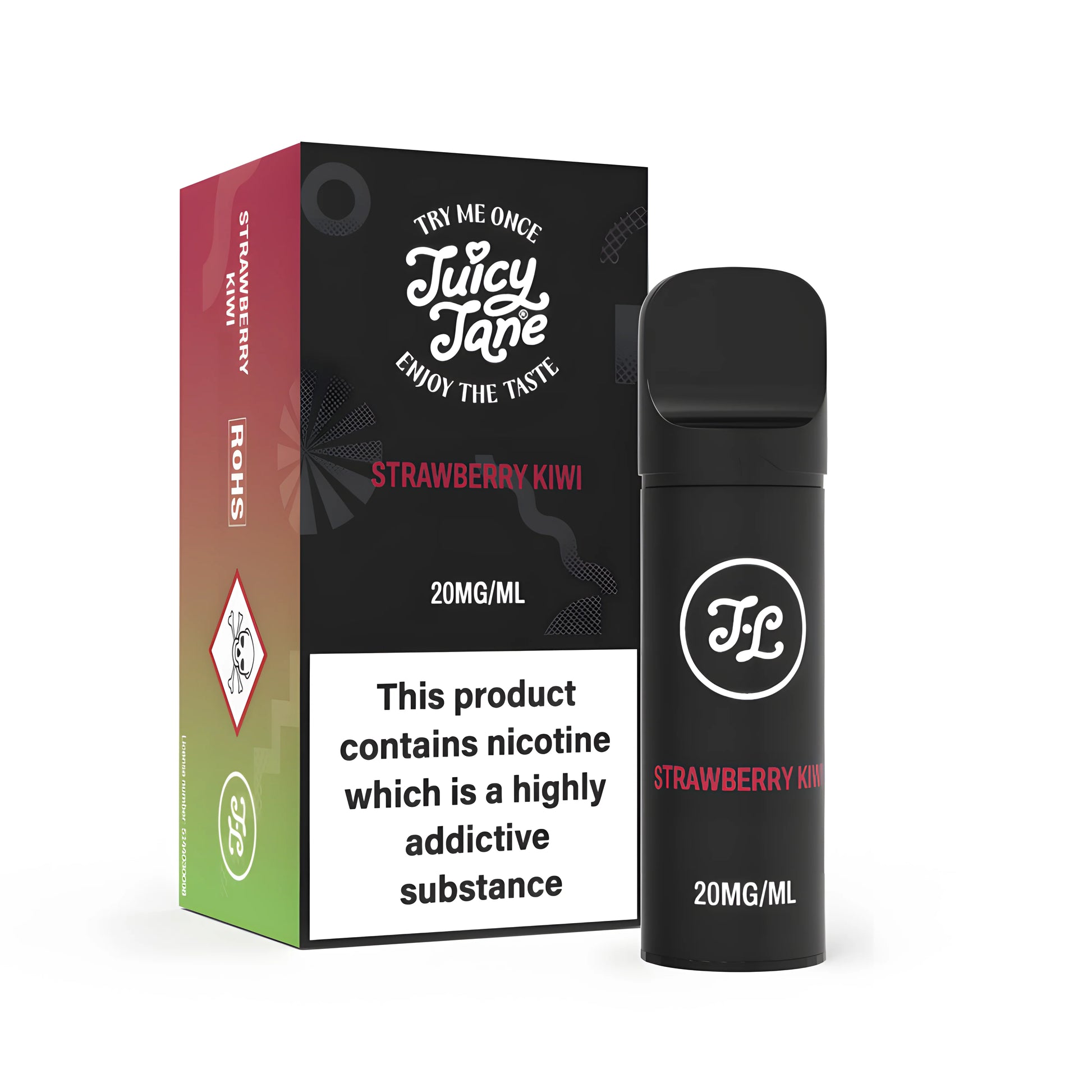 Juicy Jane Pod Strawberry Kiwi 2% - product photo