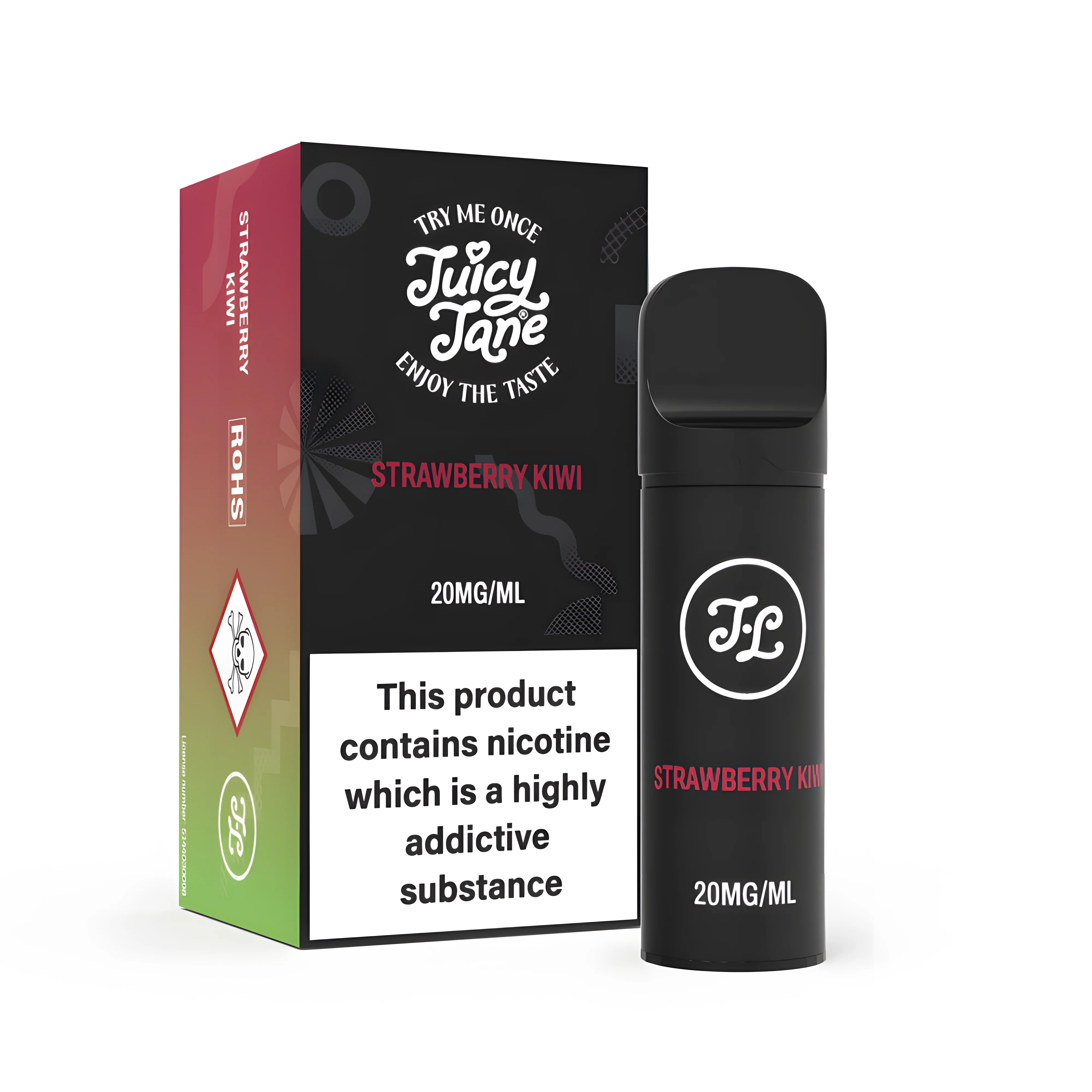 Juicy Jane Pod Strawberry Kiwi 2% - product photo