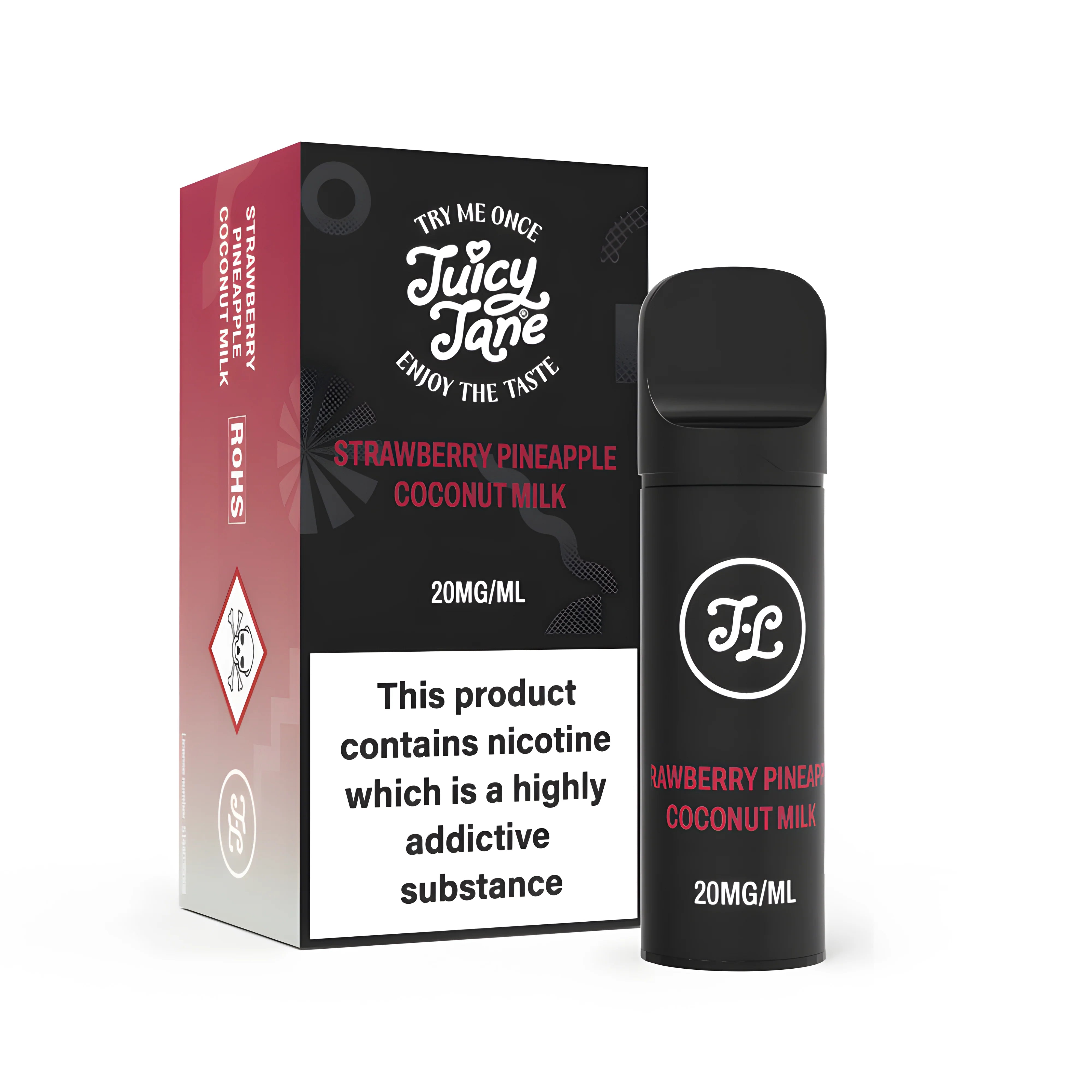 Juicy Jane Pod Strawberry Pineapple Coconut 2% - product photo