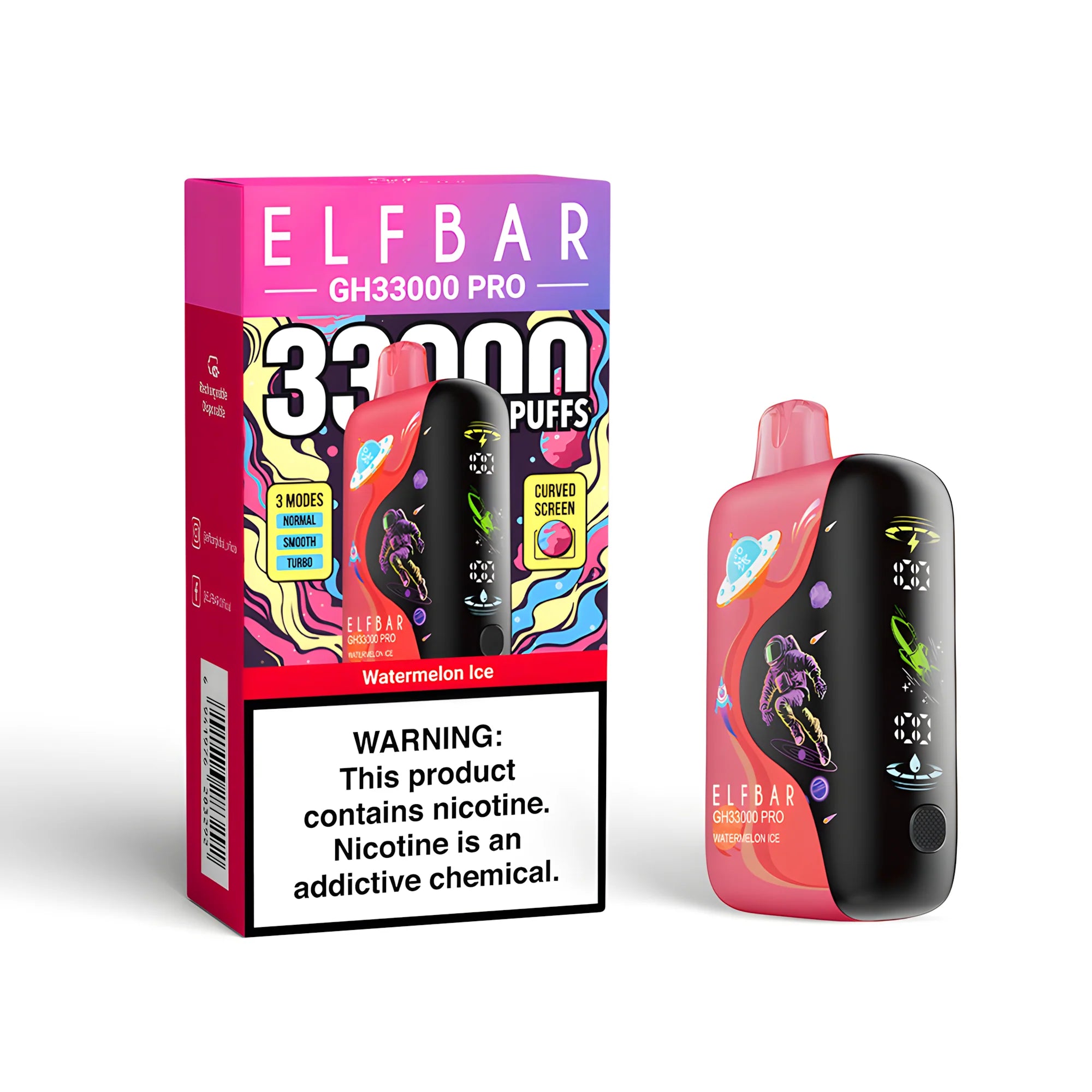 ELF BAR GH33000 PRO Watermelon Ice 5% - product photo