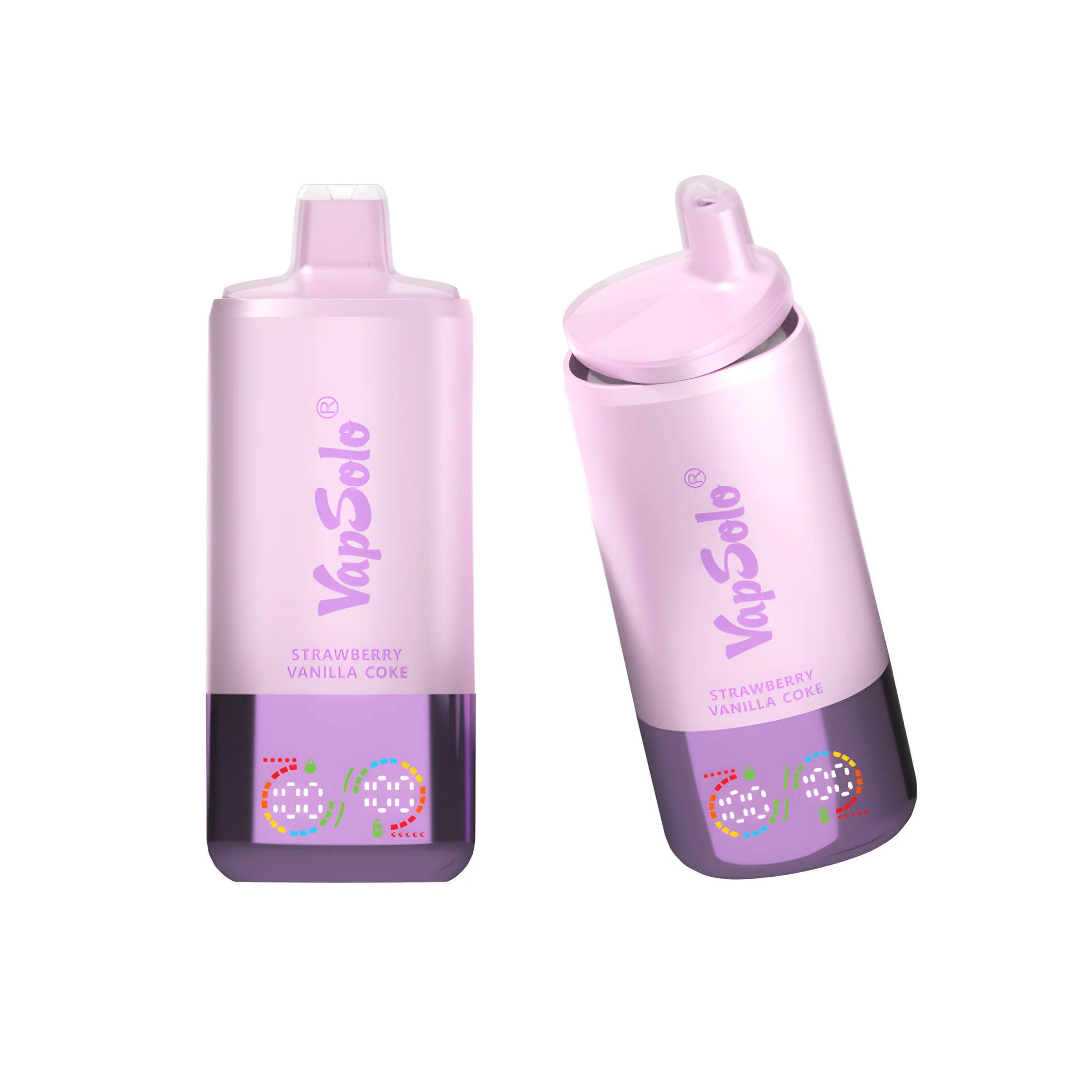 VAPSOLO TRIPLE PRO 60000 Strawberry Vanilla Coke & Blueberry Raspberry & Lemon Lime 5% – termékfotó