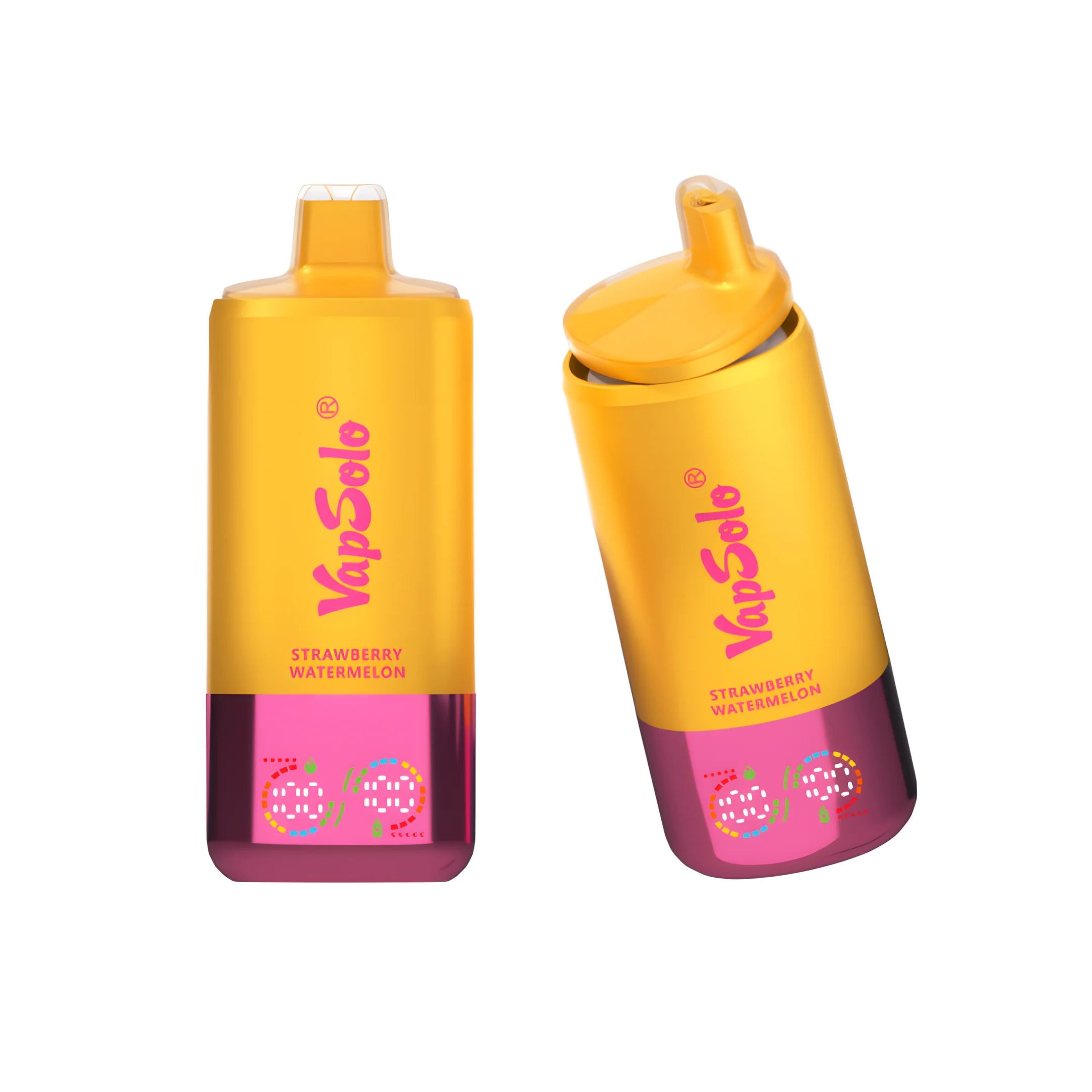 VAPSOLO TRIPLE PRO 60000 Tropical Fruit & Strawberry Watermelon & Lemon Peach 5% – termékfotó