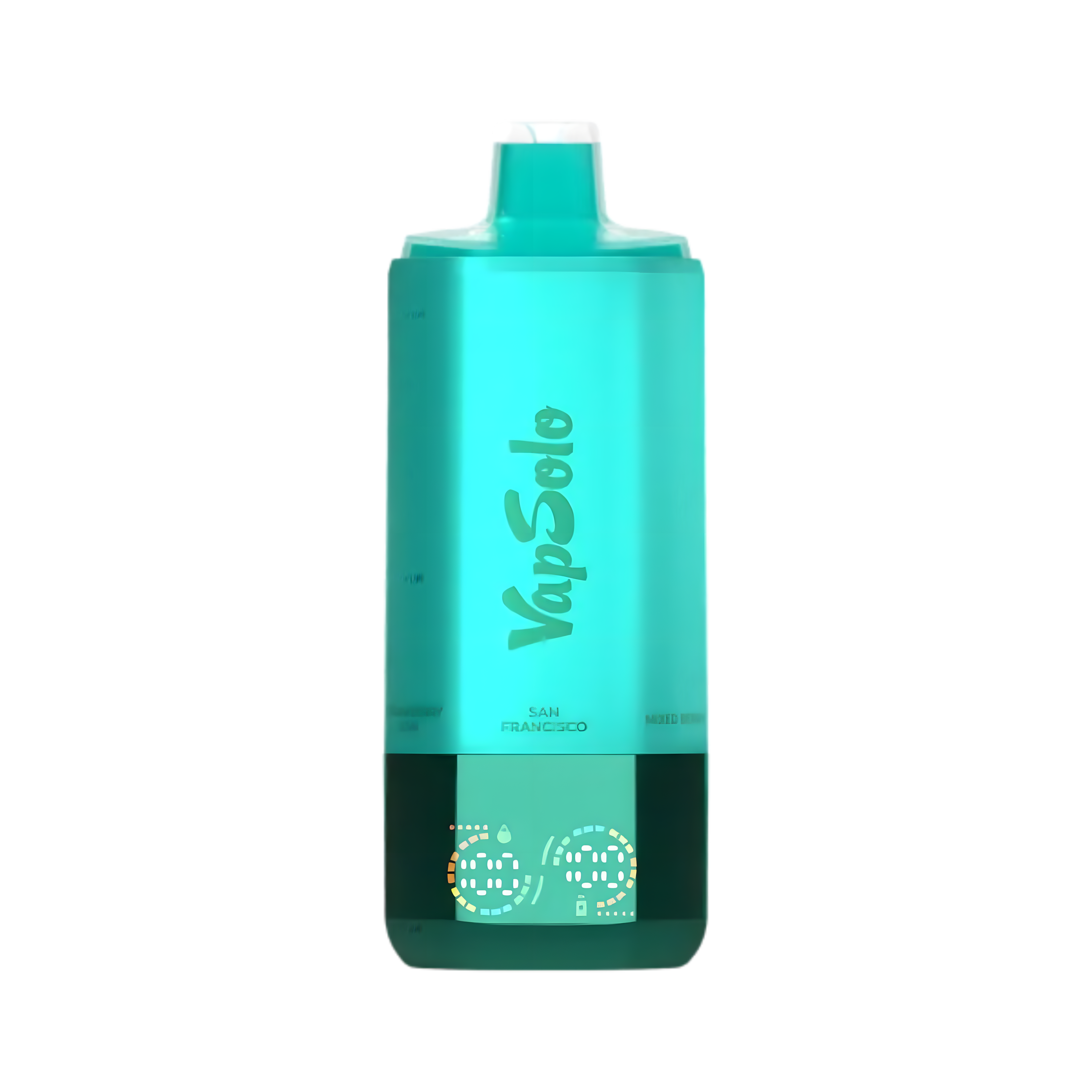 VAPSOLO SIXER San Francisco & Mixed Berry & Coco Loco & Cherry Lemon & Black Ice Dragonfruit & Strawberry Kiwi 5% Nicotine