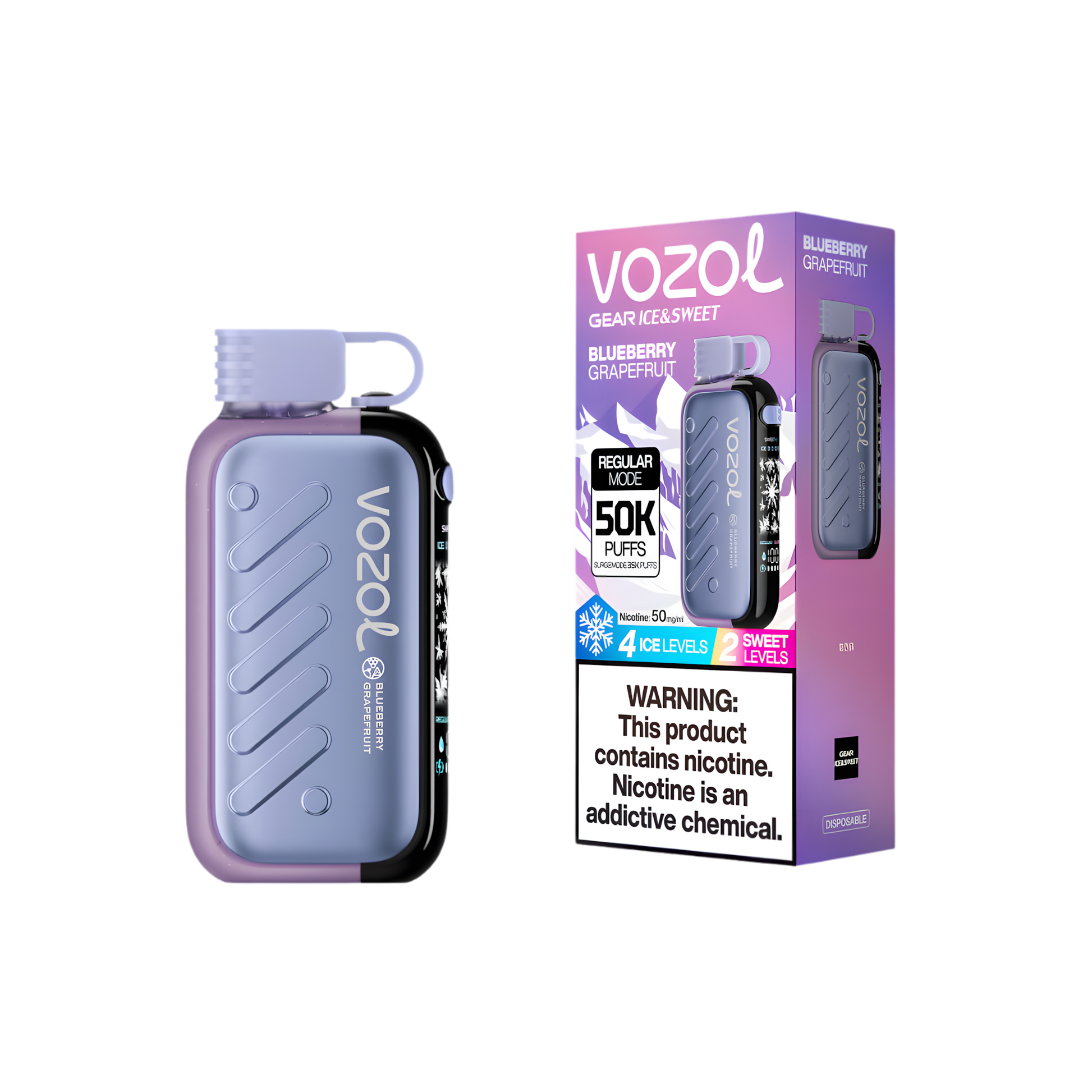 vozol-gear-50-blueberry-grapefruit - product photo