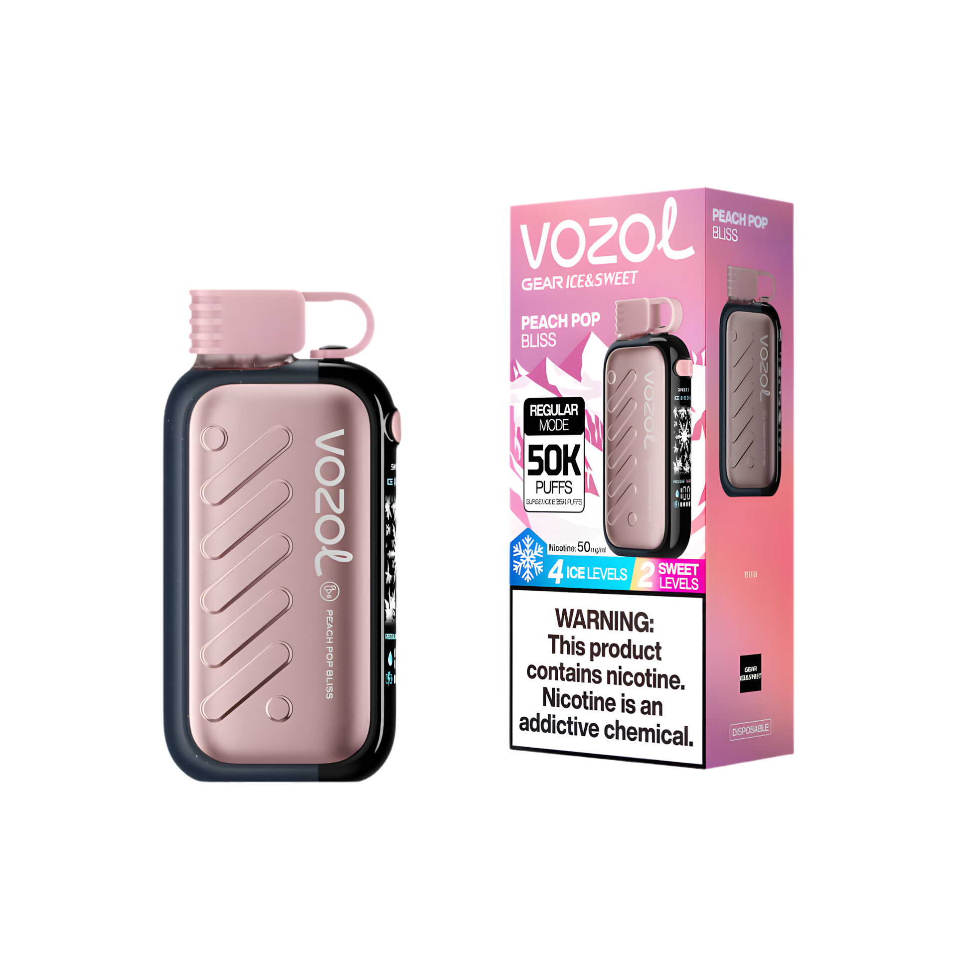 vozol-gear-50-peach-pop-bliss- product photo