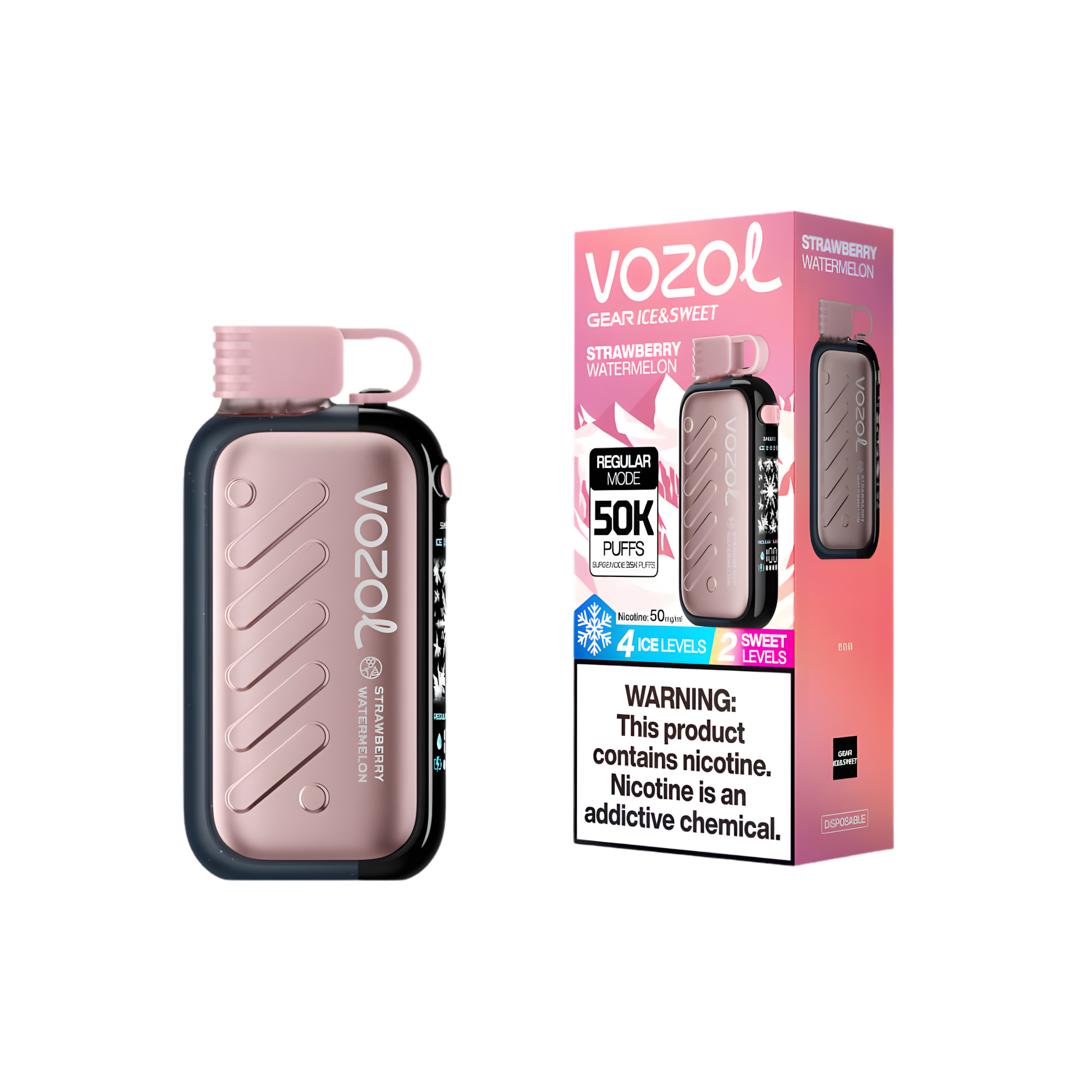 vozol-gear-50-strawberry-watermelon - products photo