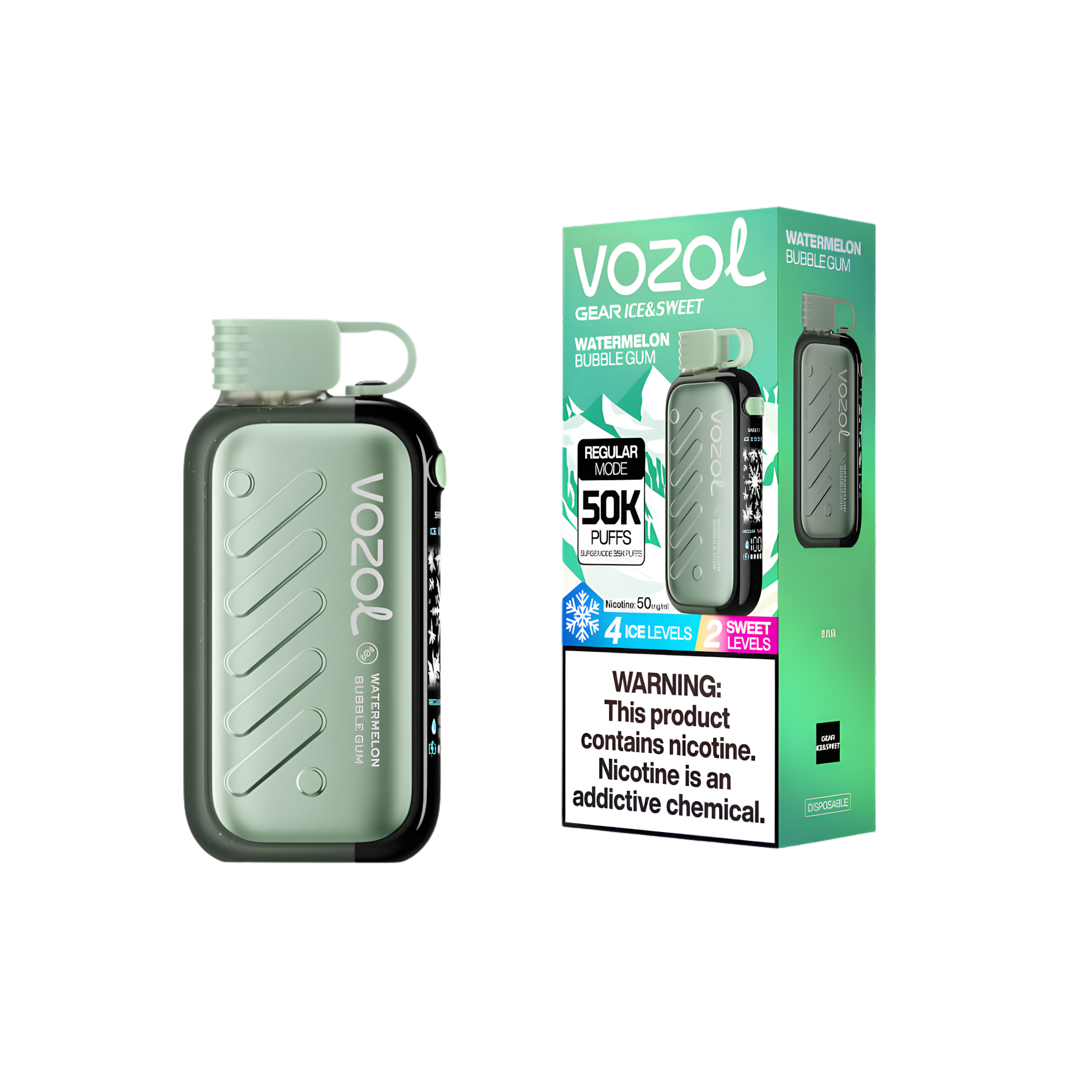 vozol-gear-50-watermelon-bubblegum- product photo