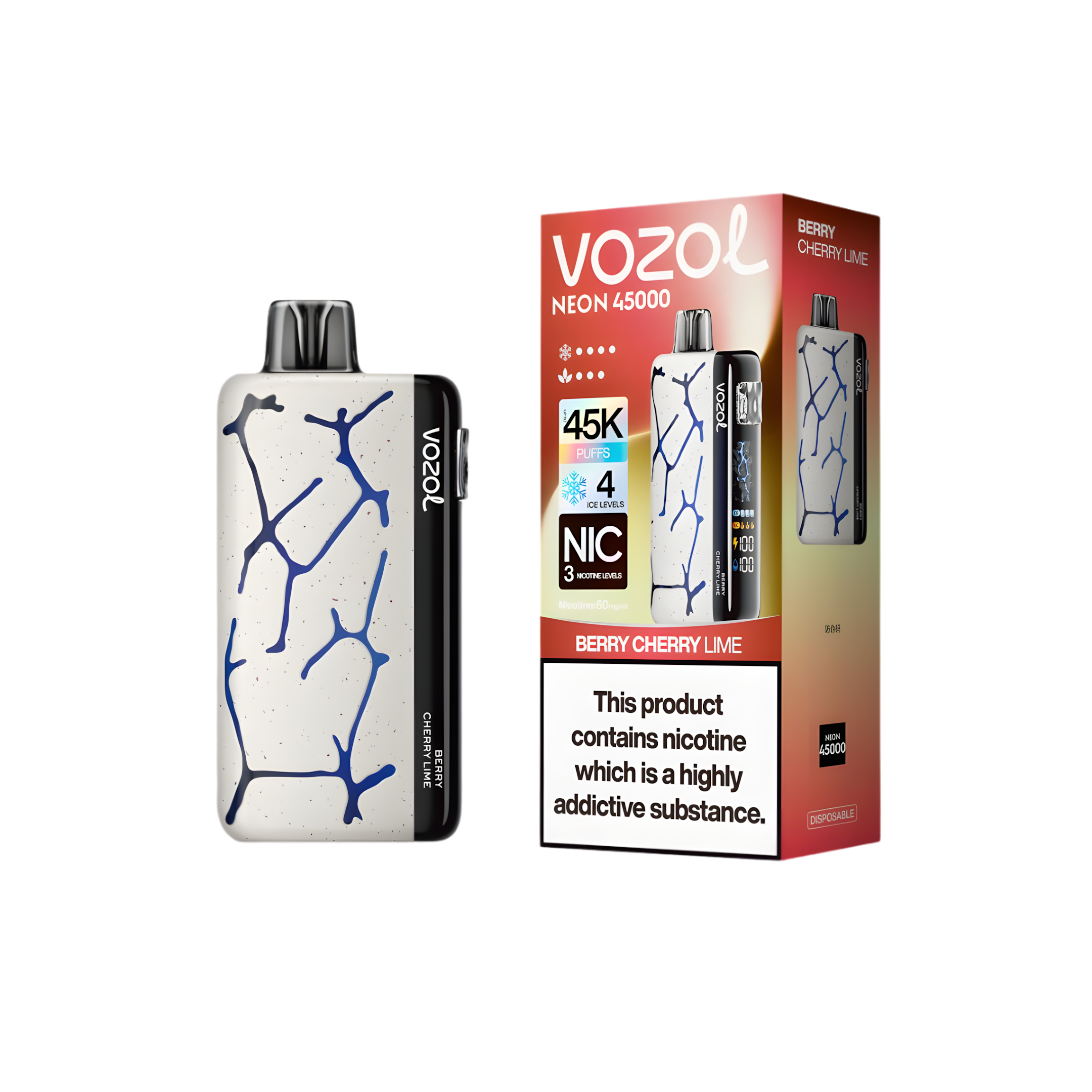 vozol-neon-45000-berry-cherry-lime-product photo