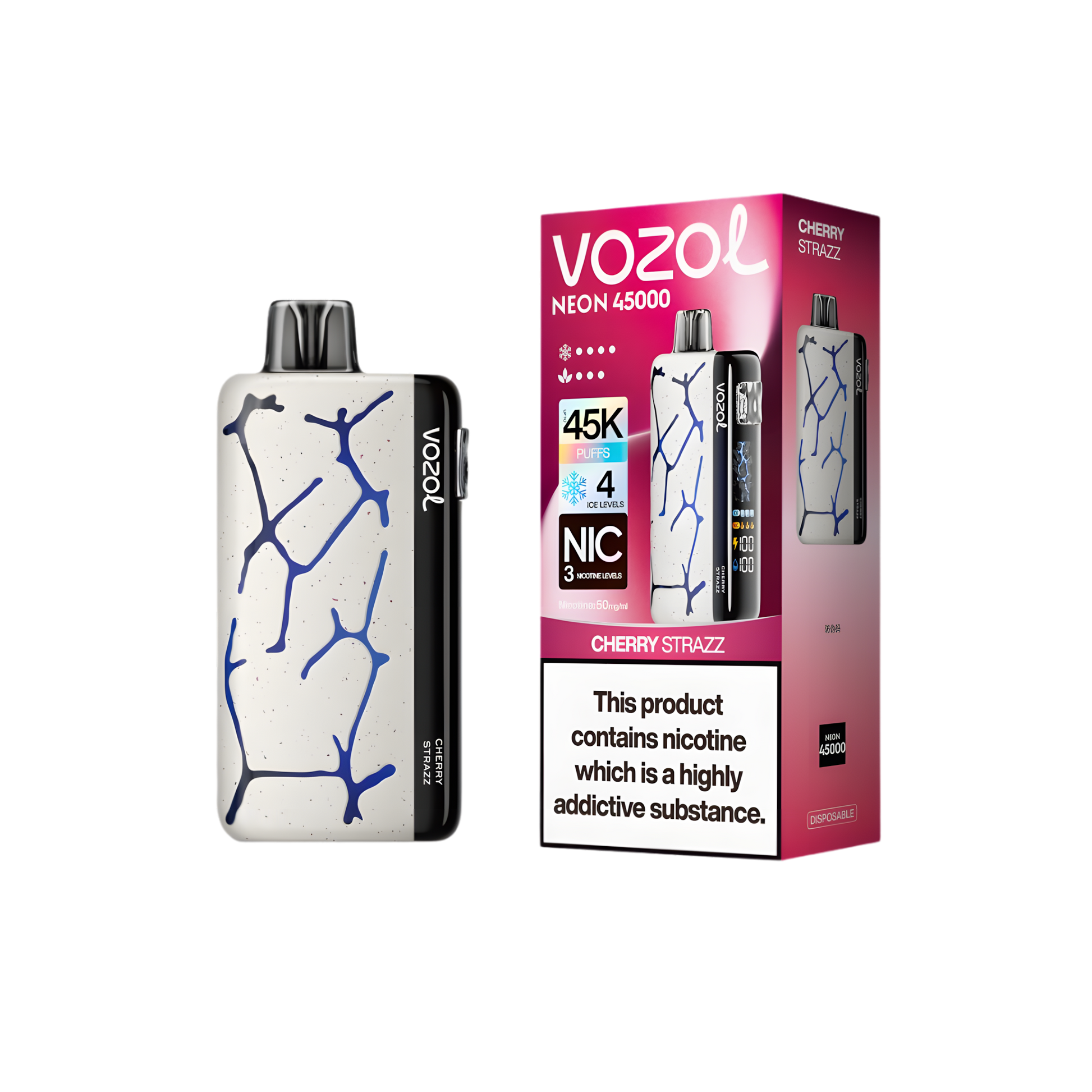 vozol-neon-45000-cherry-strazz- product photo