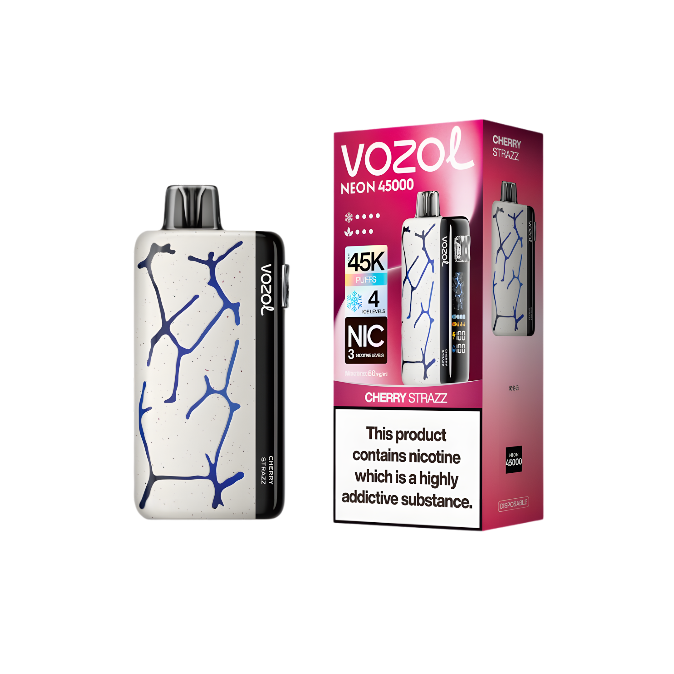 vozol-neon-45000-cherry-strazz- product photo