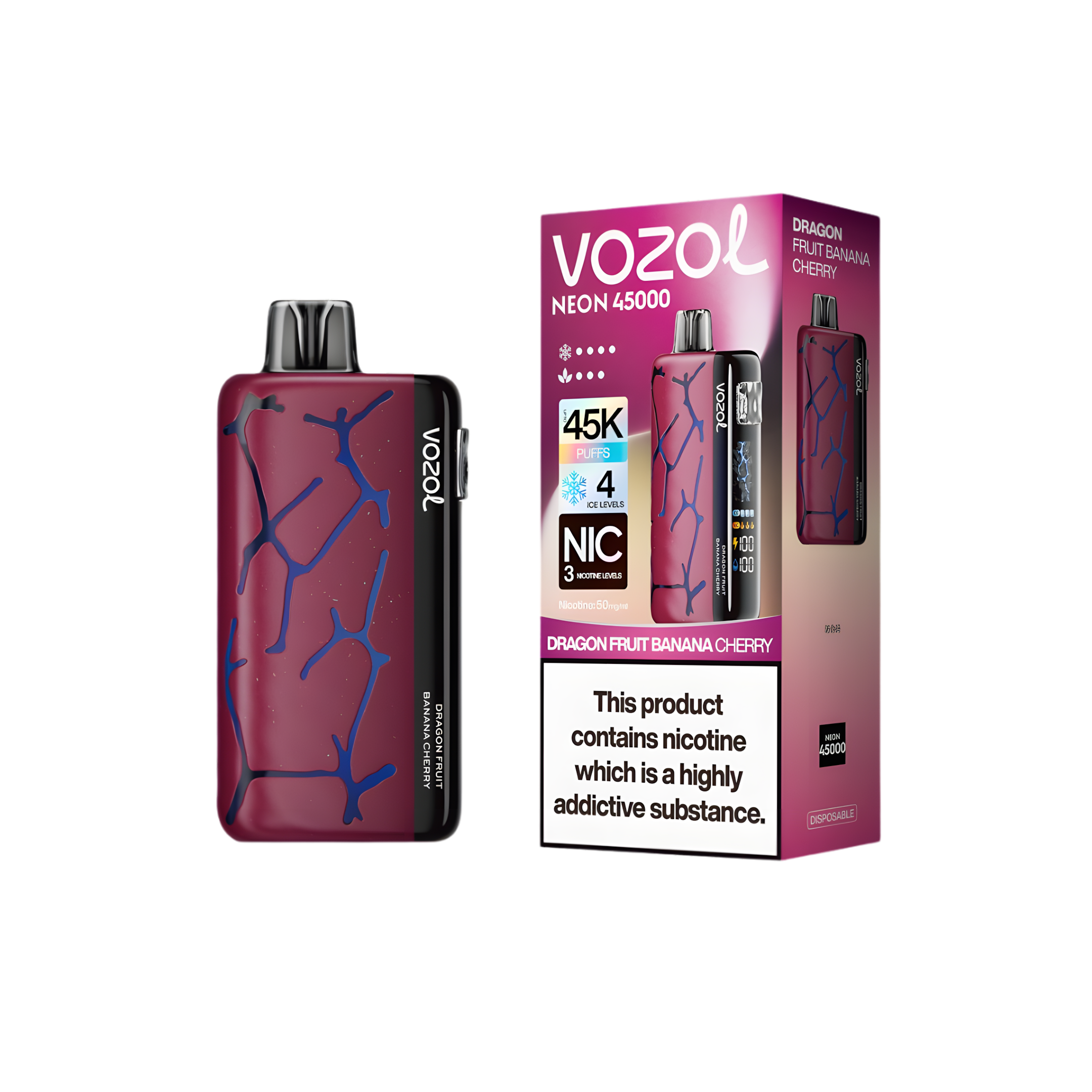 VOZOL NEON 45000 | 45,000 Puffs, 26 Flavors | Rechargeable Vape 18+ Vapeglobalstore.com VOZOL NEON 45000 | 45,000 Puffs, 26 Flavors | Rechargeable Vape 18+ Vapeglobalstore.com