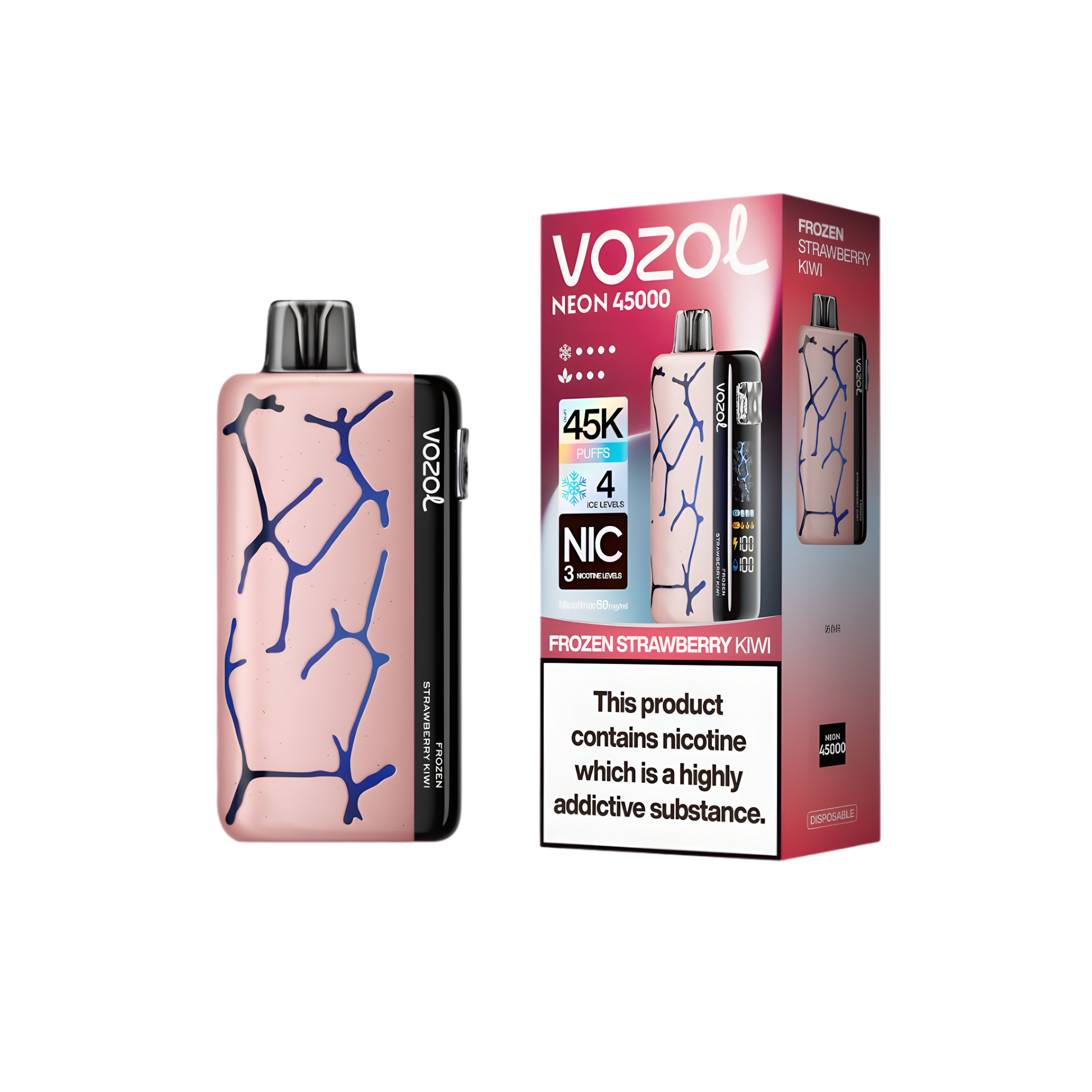 vozol-neon-45000-frozen-strawberry-kiwi-product phto
