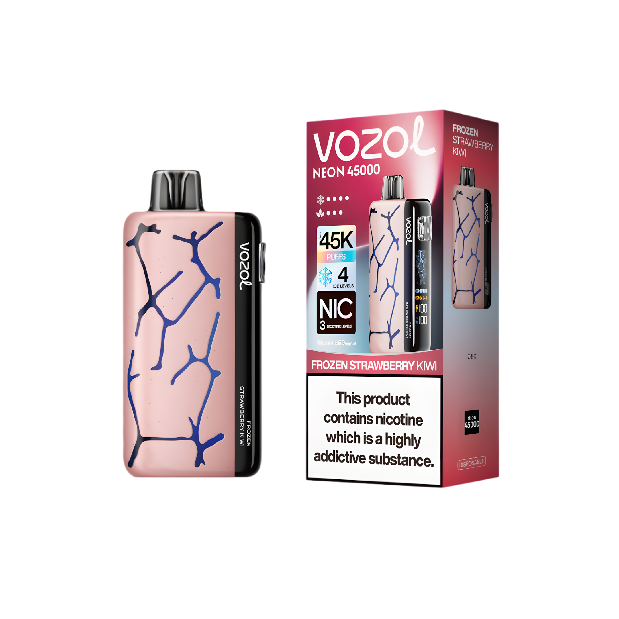 vozol-neon-45000-frozen-strawberry-kiwi-product phto