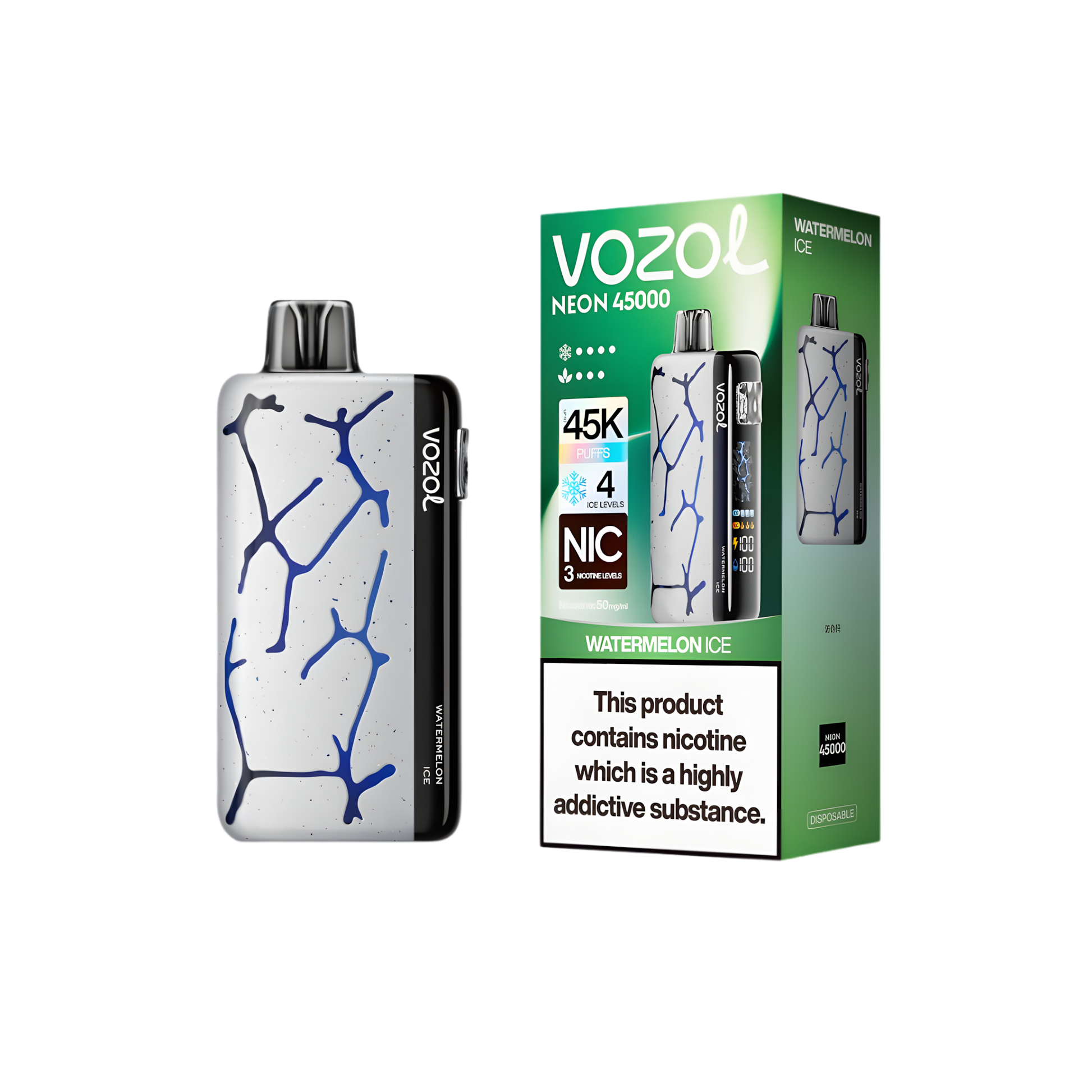 vozol-neon-45000-watermelon-ice-product photo