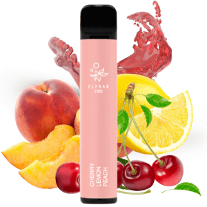 ELFBAR 1500 cherry lemon peach