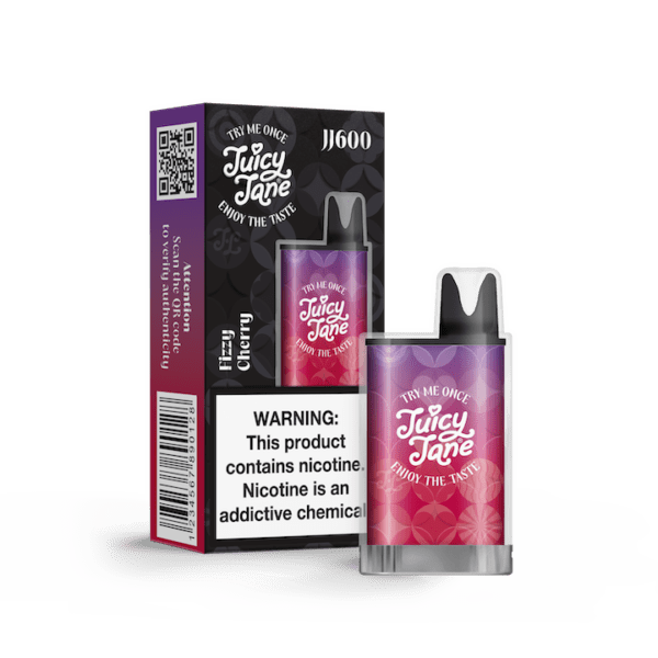 Juicy Jane 600 Fizzy Cherry 2% Nicotine | Best Disposable Vape