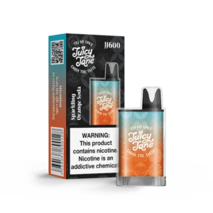 Juicy Jane 600 Sparking Orange Soda 2% Nicotine | Best Disposable Vape