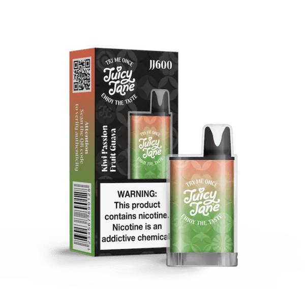 Juicy Jane 600 Kiwi Passion Fruit Guava 2% Nicotine | Best Disposable Vape