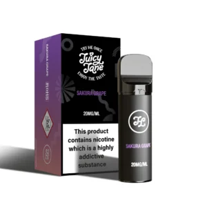 Juicy Jane Pod Pod Sakura Grape 2% Nicotine | Best Disposable Vape