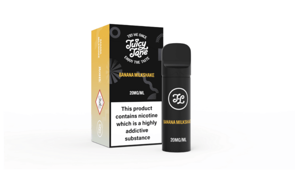 Juicy Jane Pod Pod Banana Milkshake 2% Nicotine | Best Disposable Vape