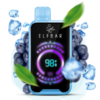 Blueberry Ice Elf Bar flavor blends blueberry and ice.