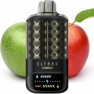 Elf Bar Combo 25000 Green Apple + Double Apple Shisha