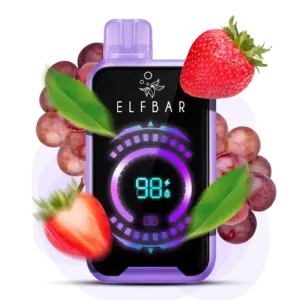 ELFBAR FS18000 Strawberry Grape 5% Nicotine
